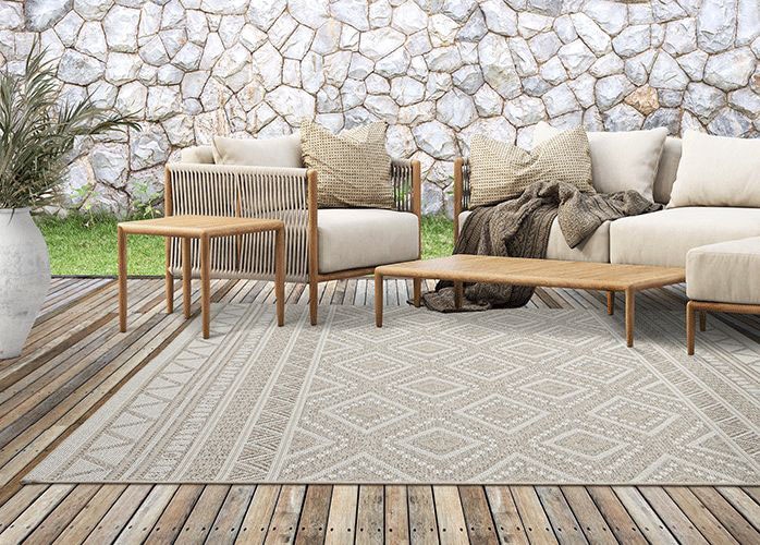 merinos Teppich »Ottowa 22567«, rechteckig, 10 mm Höhe