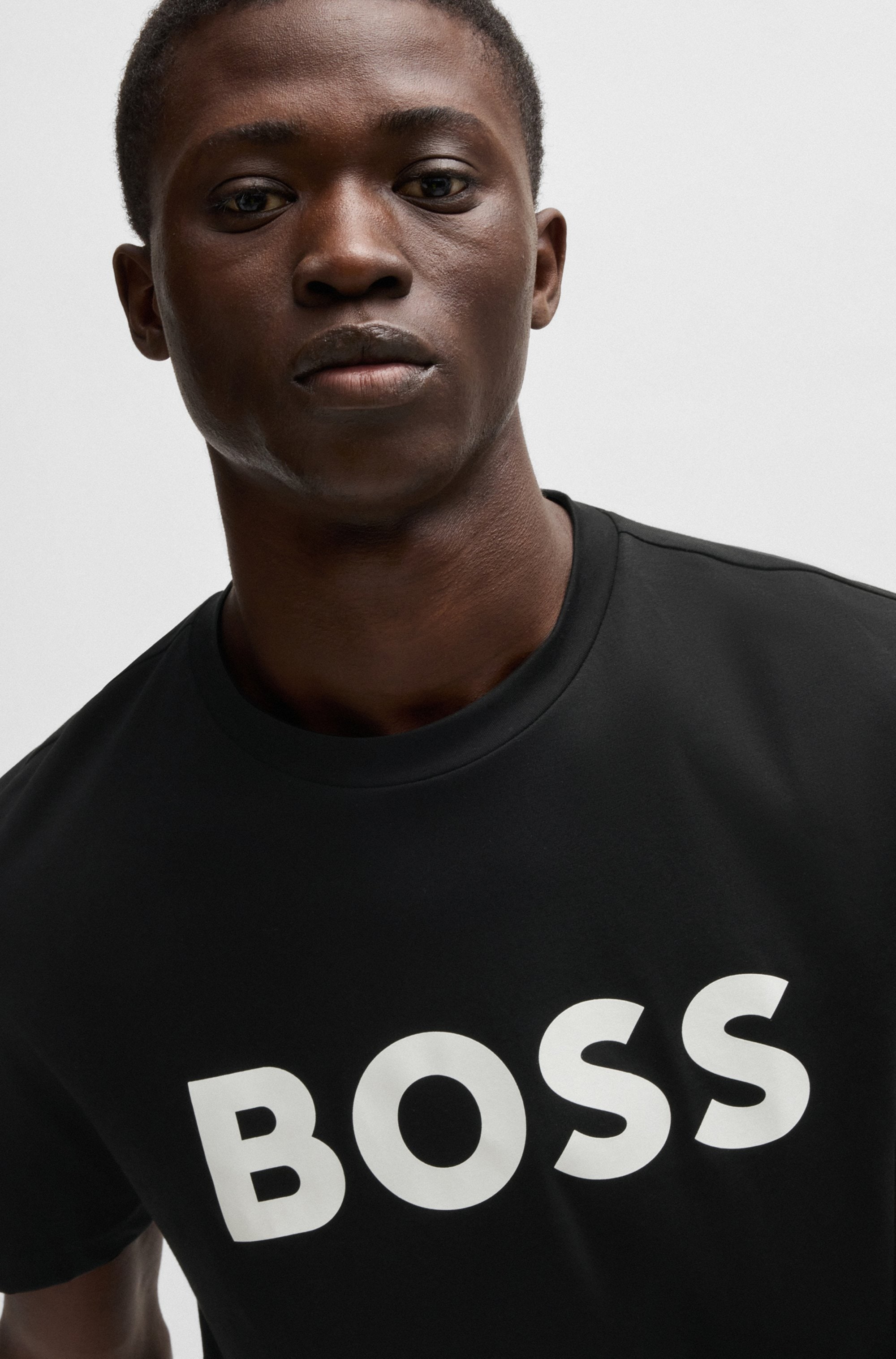 BOSS ORANGE T-Shirt »Thinking 1«, (1 tlg.), mit Logodruck