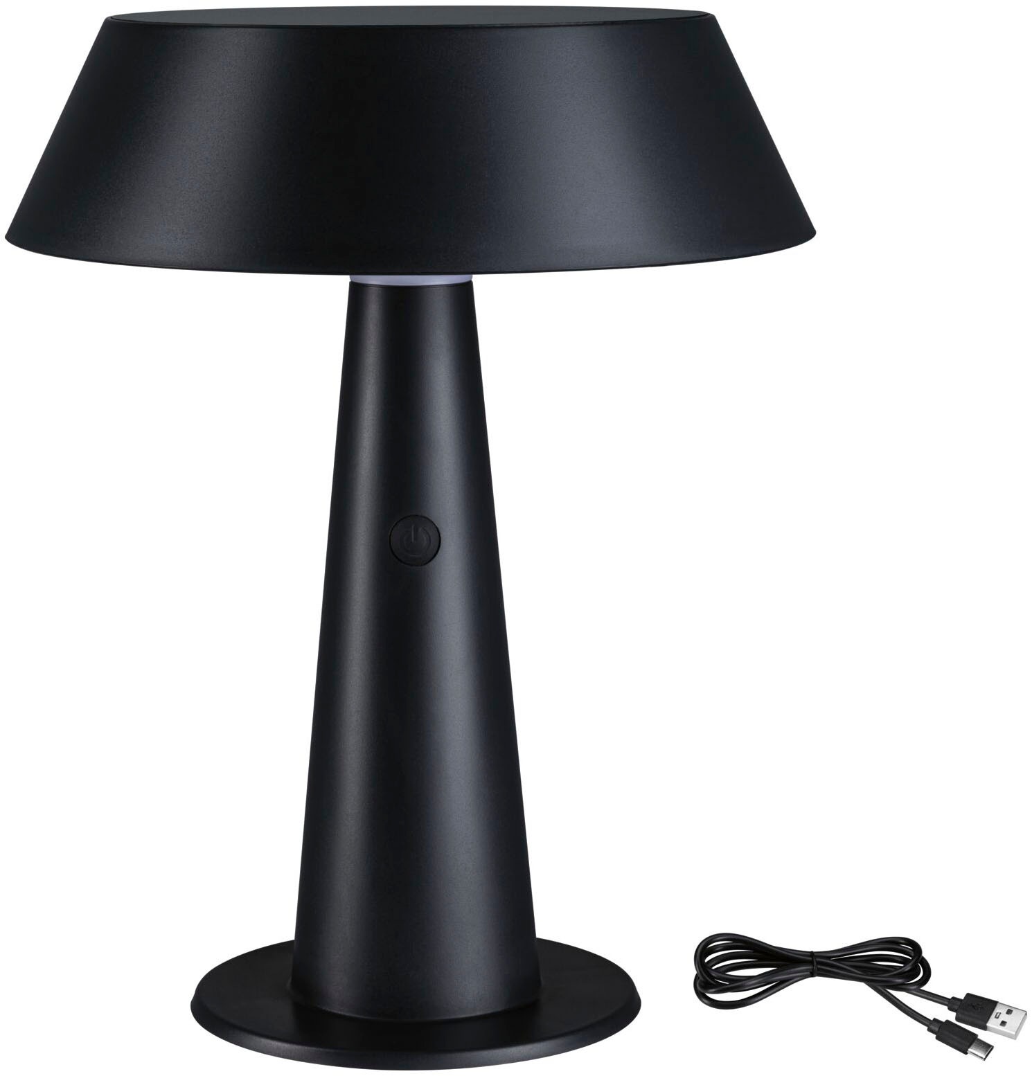 Paulmann LED Tischleuchte »Solar LED Tischleuchte Soala  2700K 165lm 2,1W Anthrazit« LED-Modul 1 Stk. Warmweiß mehrere Helligkeitsstufen, Dimmer, Ein-/Ausschalter