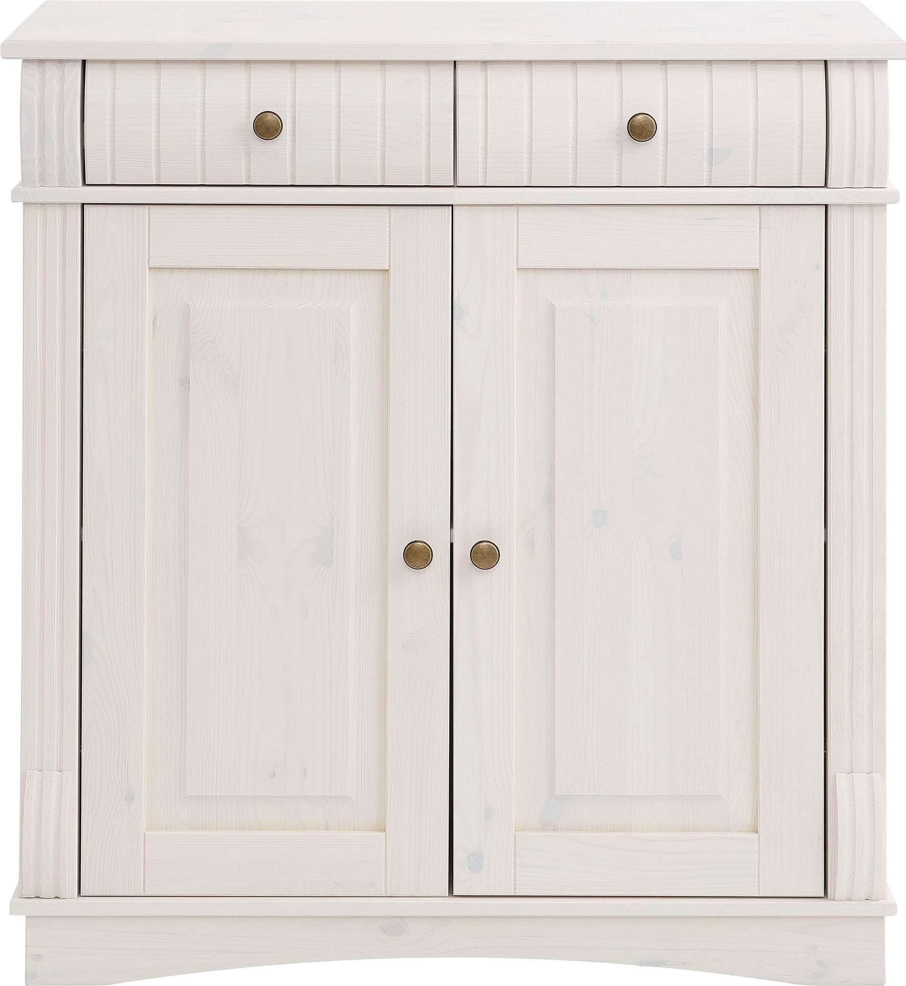 OTTO home Kommode »Teresa Sideboard nur 2 Schubkästen« aus massiver Kiefer Breite 84 cm, FSC®
