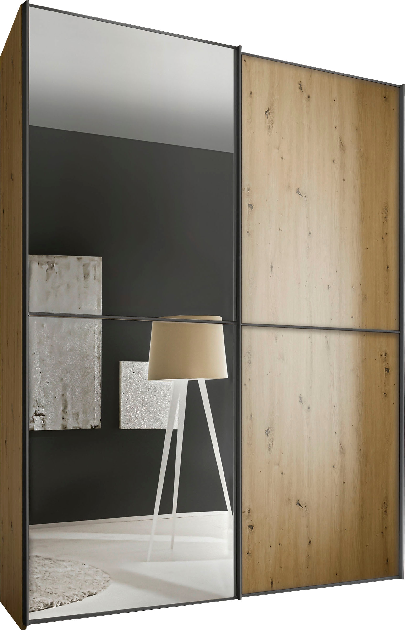 STAUD Schwebetürenschrank »Sinfonie Plus, edles Design in hochwertiger Qualität, Made in Germany« Mit vier verschiedenen Ausstattungsvarianten