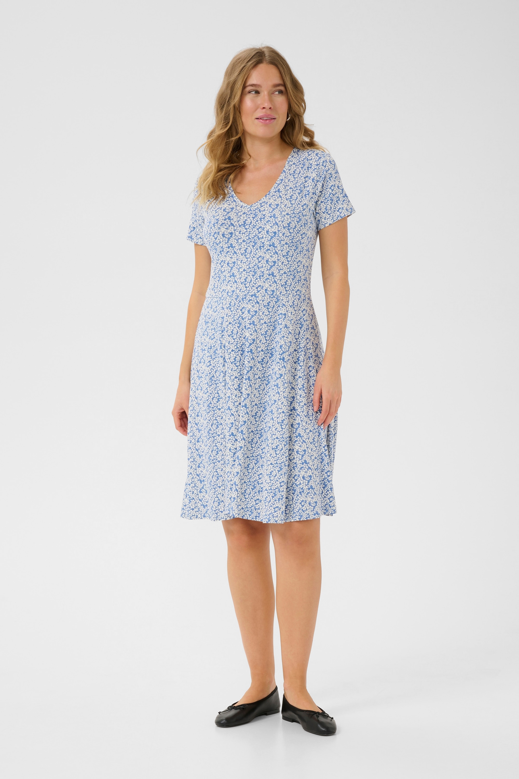 KAFFE Midikleid »Kleid KAmolly«
