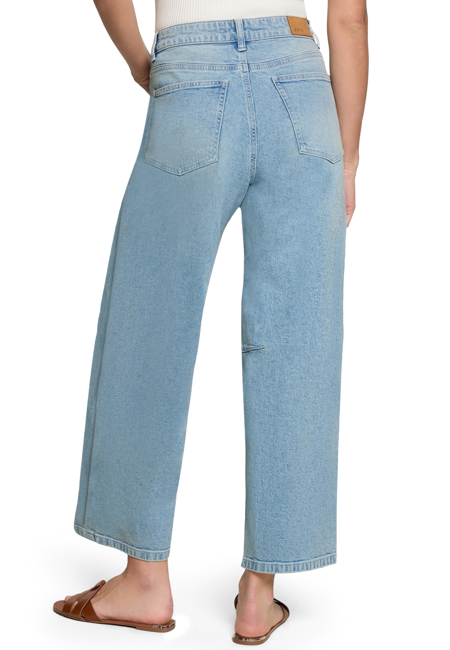 Zero 5-Pocket-Hose »Modern fit Jeans mit Waschung«