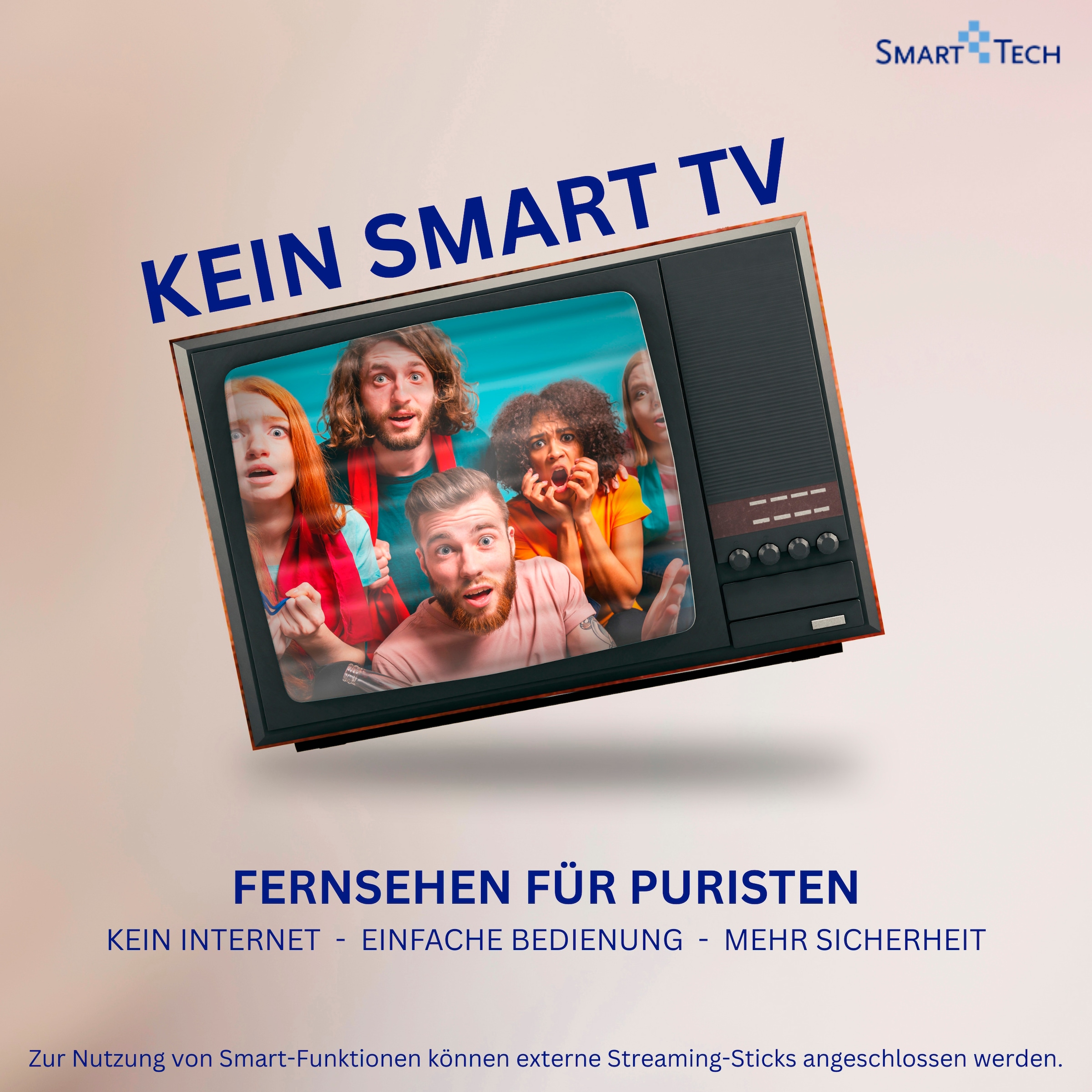 Smart Tech LED-Fernseher »24HN01V3CA« 60 cm/24 ″ HD ready