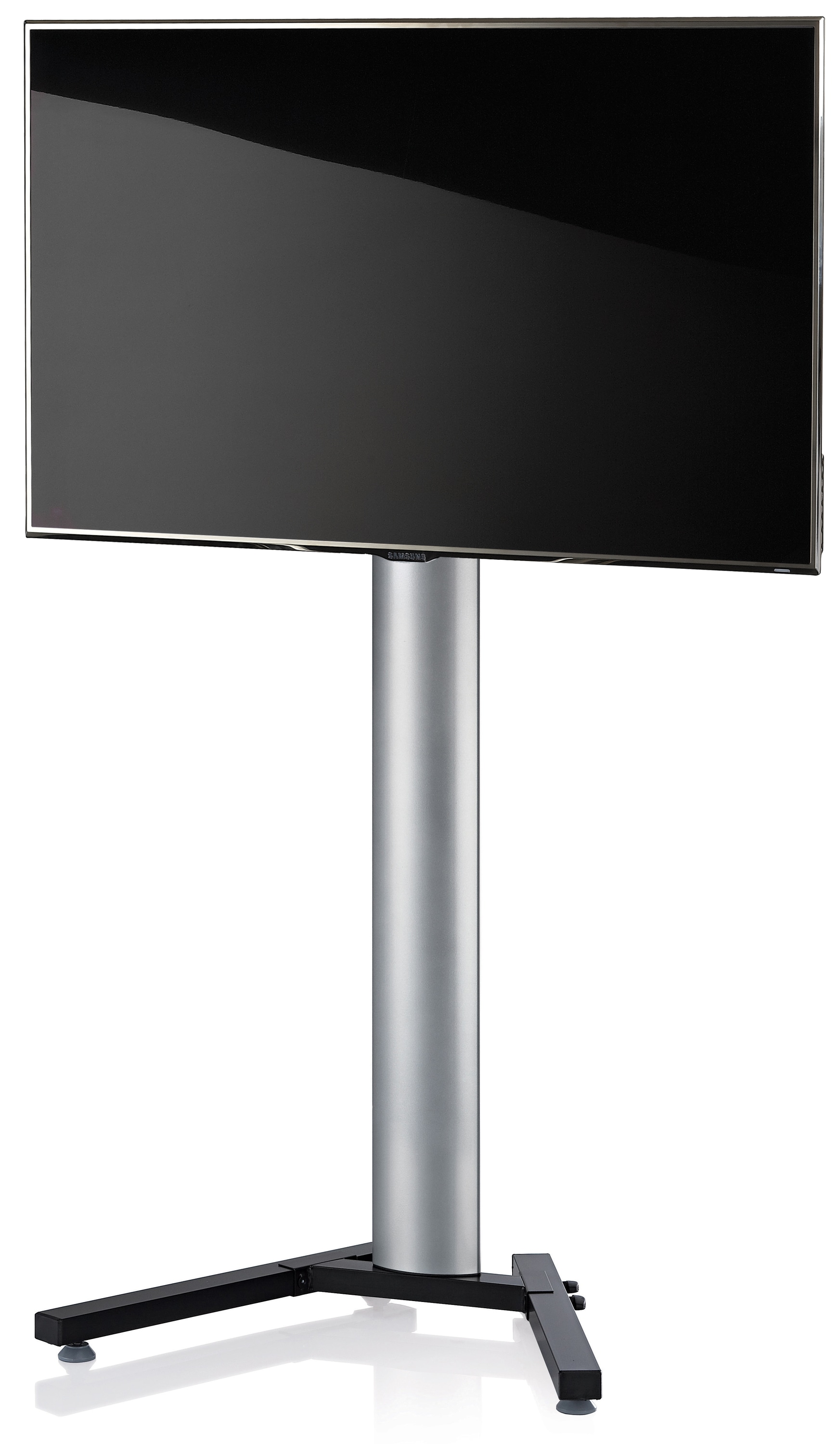 VCM Wohnzimmertisch »TV Fernseh Ständer Standfuß Alu Stadino Maxi« 1 Stk. tlg.