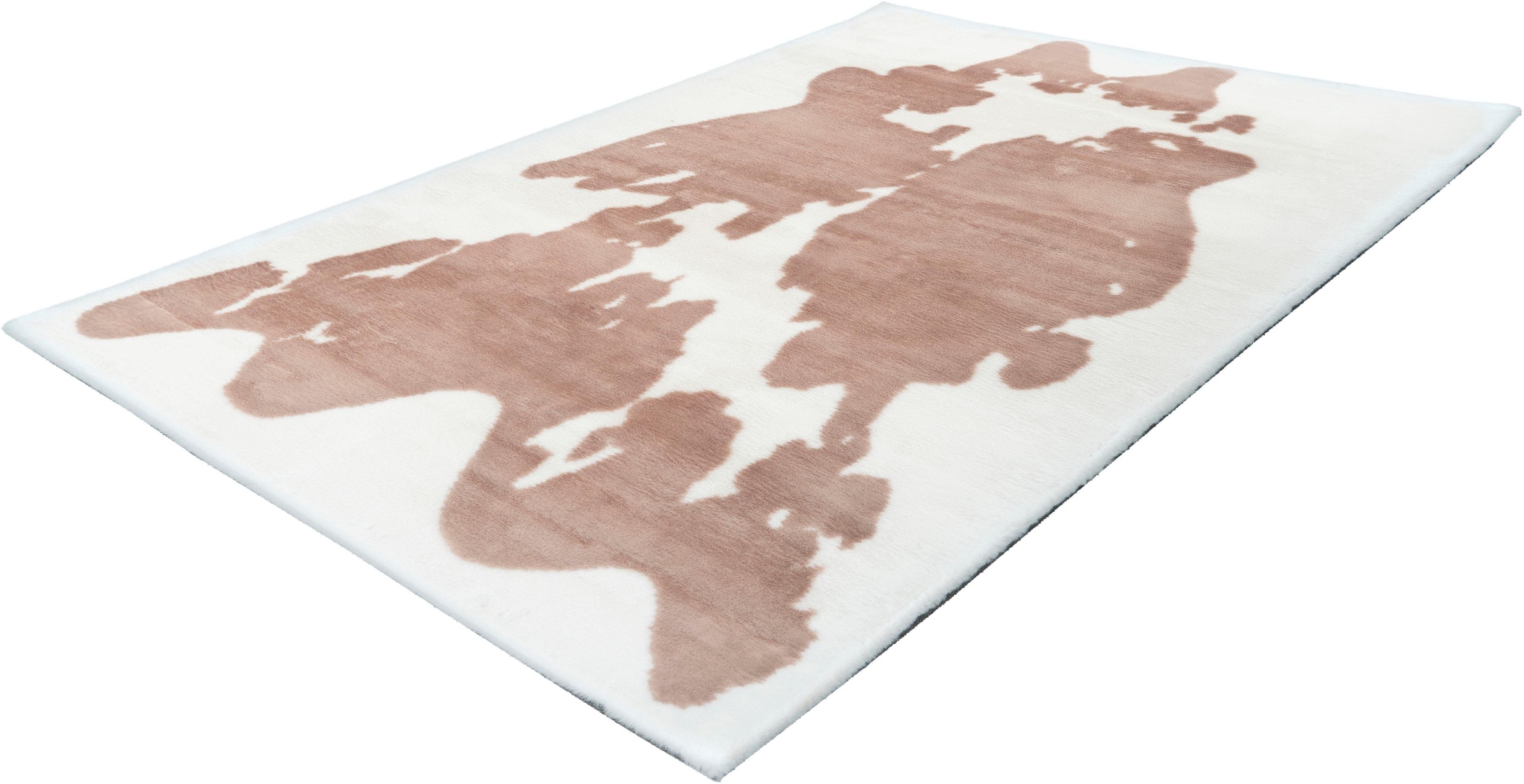 calo-deluxe Hochflor-Teppich »Vogesen 500« rechteckig 30 mm Höhe weiche Haptik, Wohnzimmer