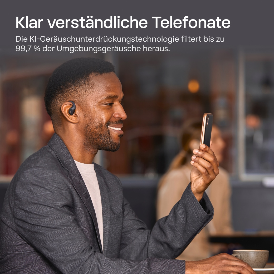 Shokz Open-Ear-Kopfhörer »OpenFit + Case«