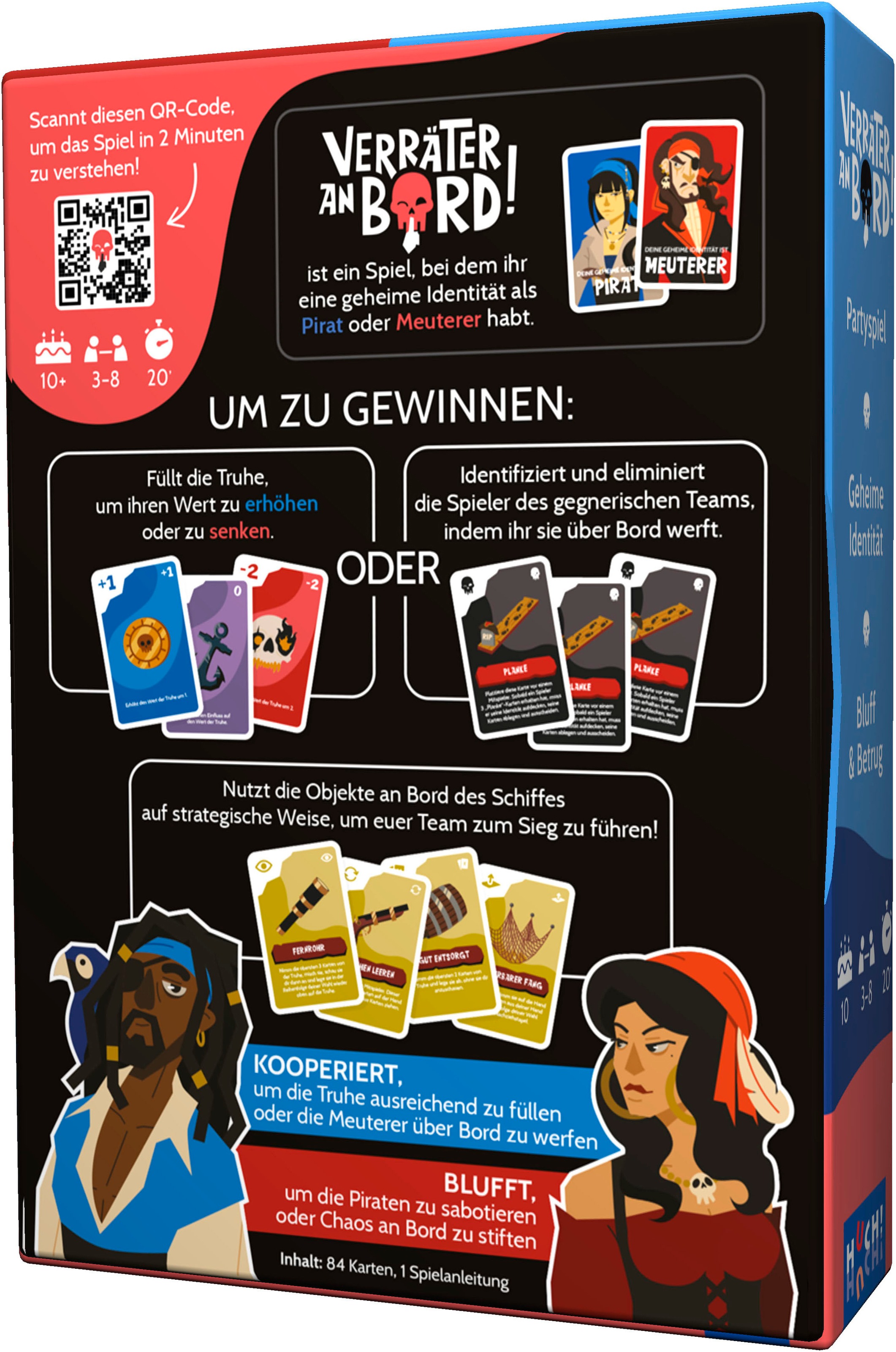 HUCH! Spiel »Verräter an Bord«