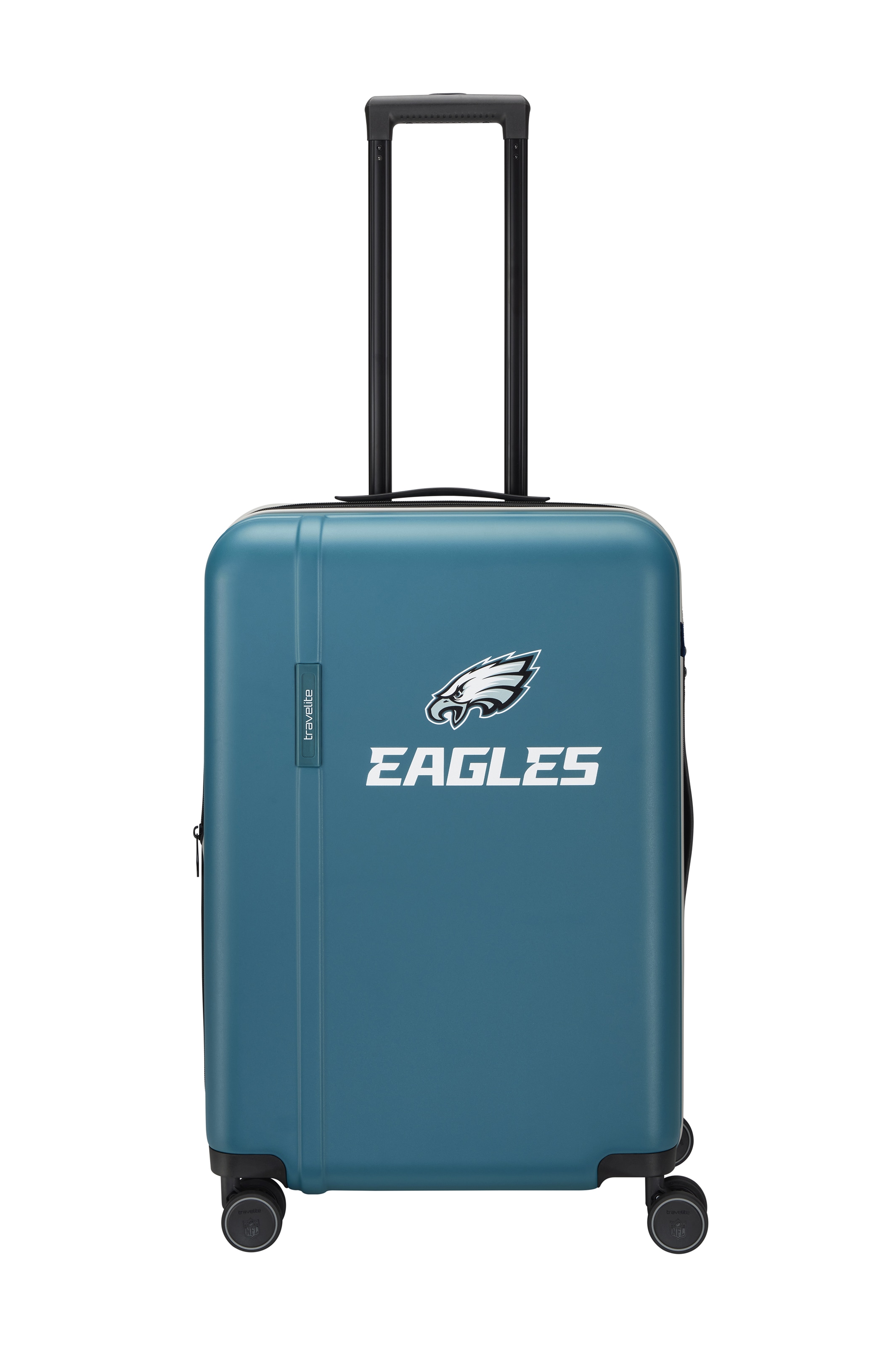 travelite »travelite x NFL Koffer Hartschale« 69 l 4 Rollen mit TSA-Schloss und 4 Doppelrollen – offizielles NFL-Teamdesign