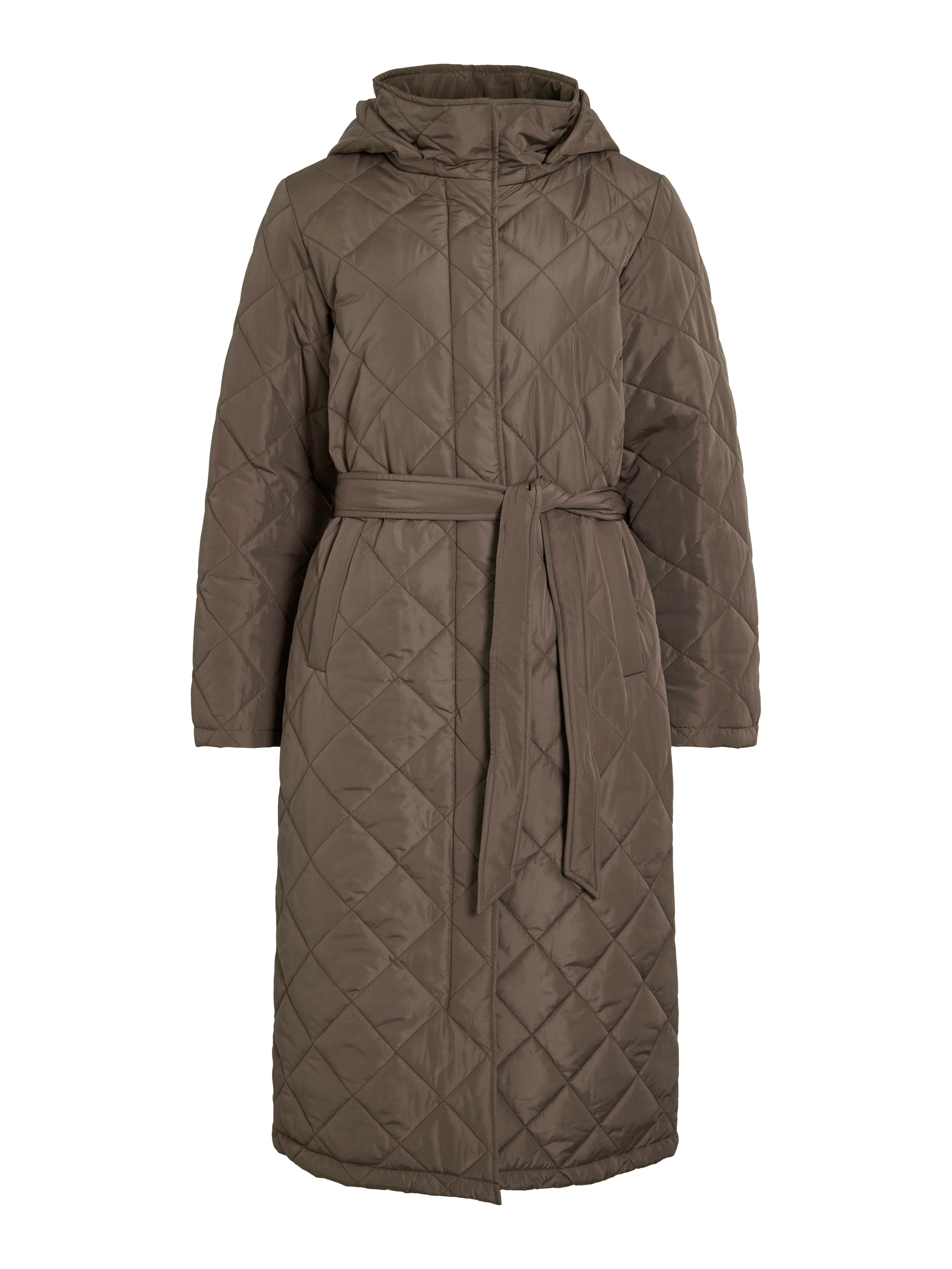 Vila Fellimitatmantel »VIKANTE QUILTED L/S COAT - NOOS«