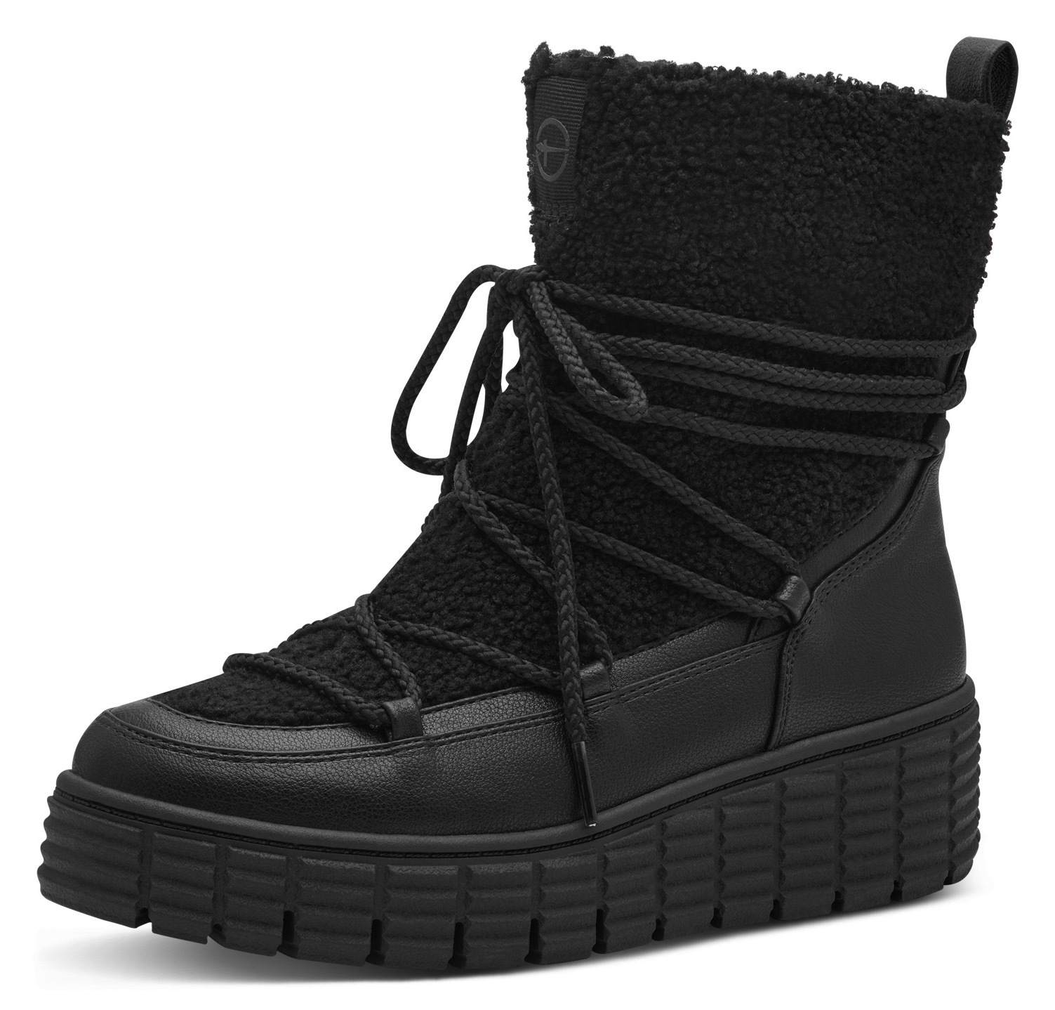 Tamaris Damen Winterboots in schwarz, Größe 42