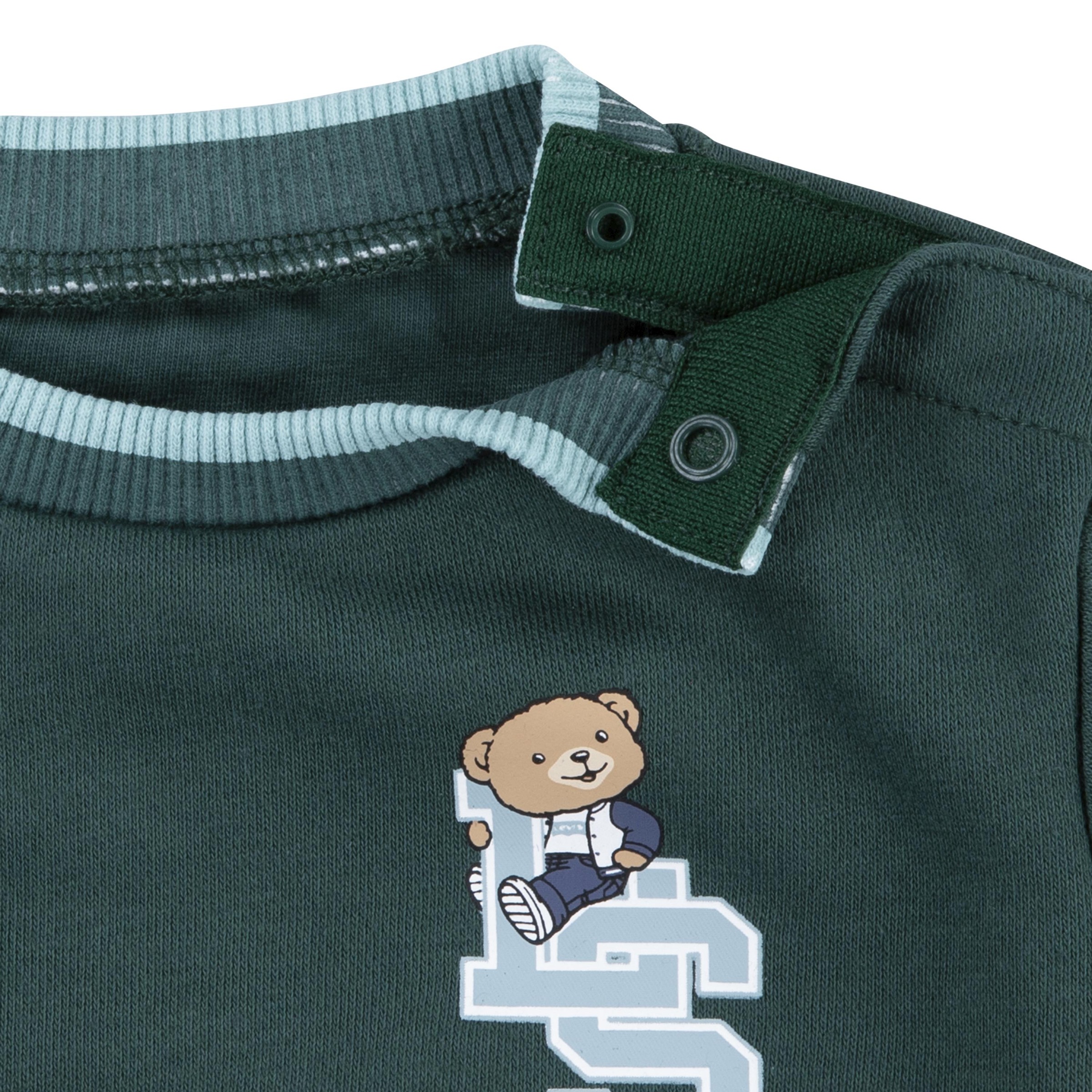 Levi's® Kids Sweatshirt »LVB VARSITY LEVI TIPPED CREW«, mit Bärchenprint, for Boys