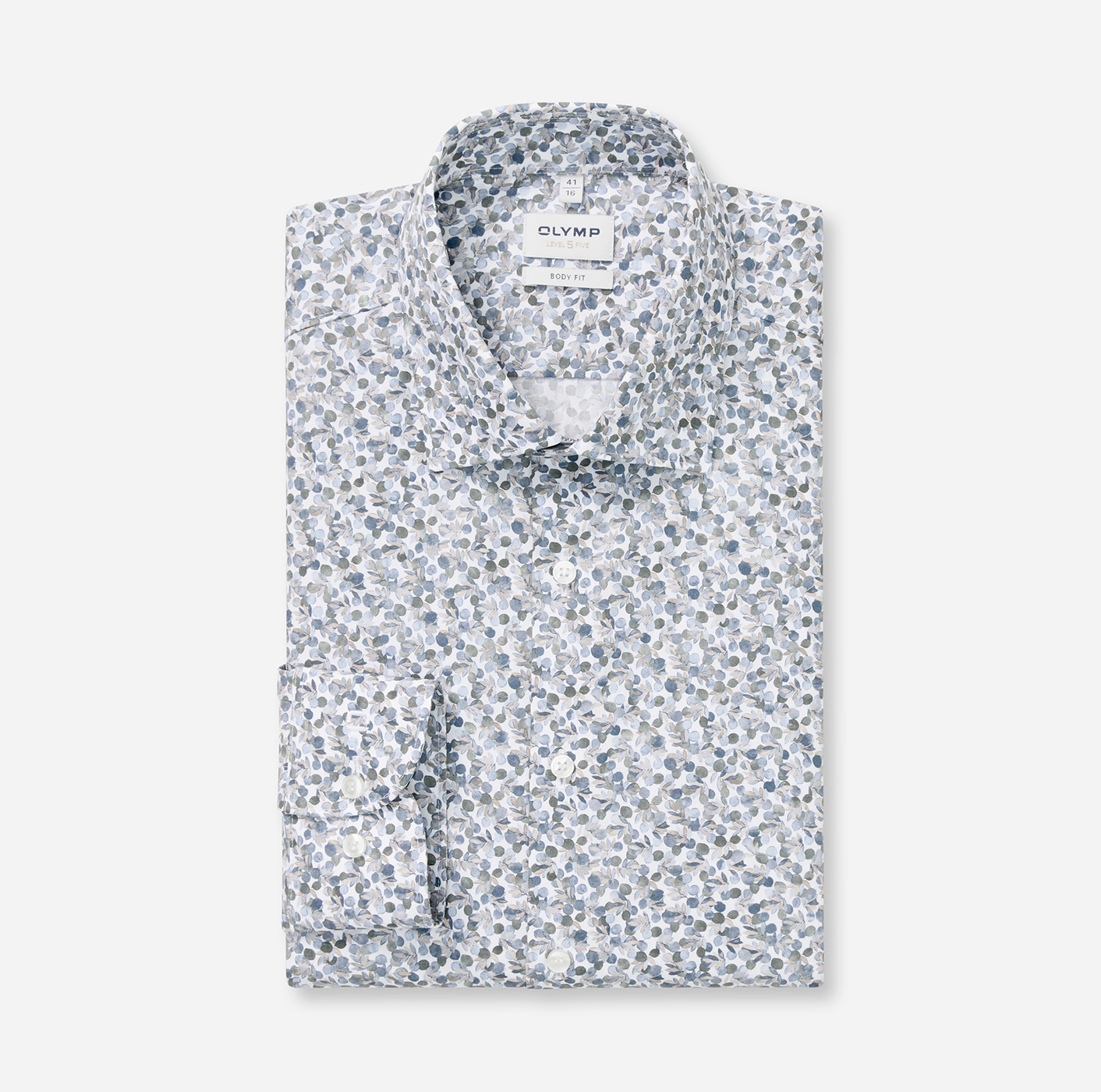 OLYMP Langarmhemd »Level Five« Businesshemd, body fit, Kentkragen, extra langer Arm