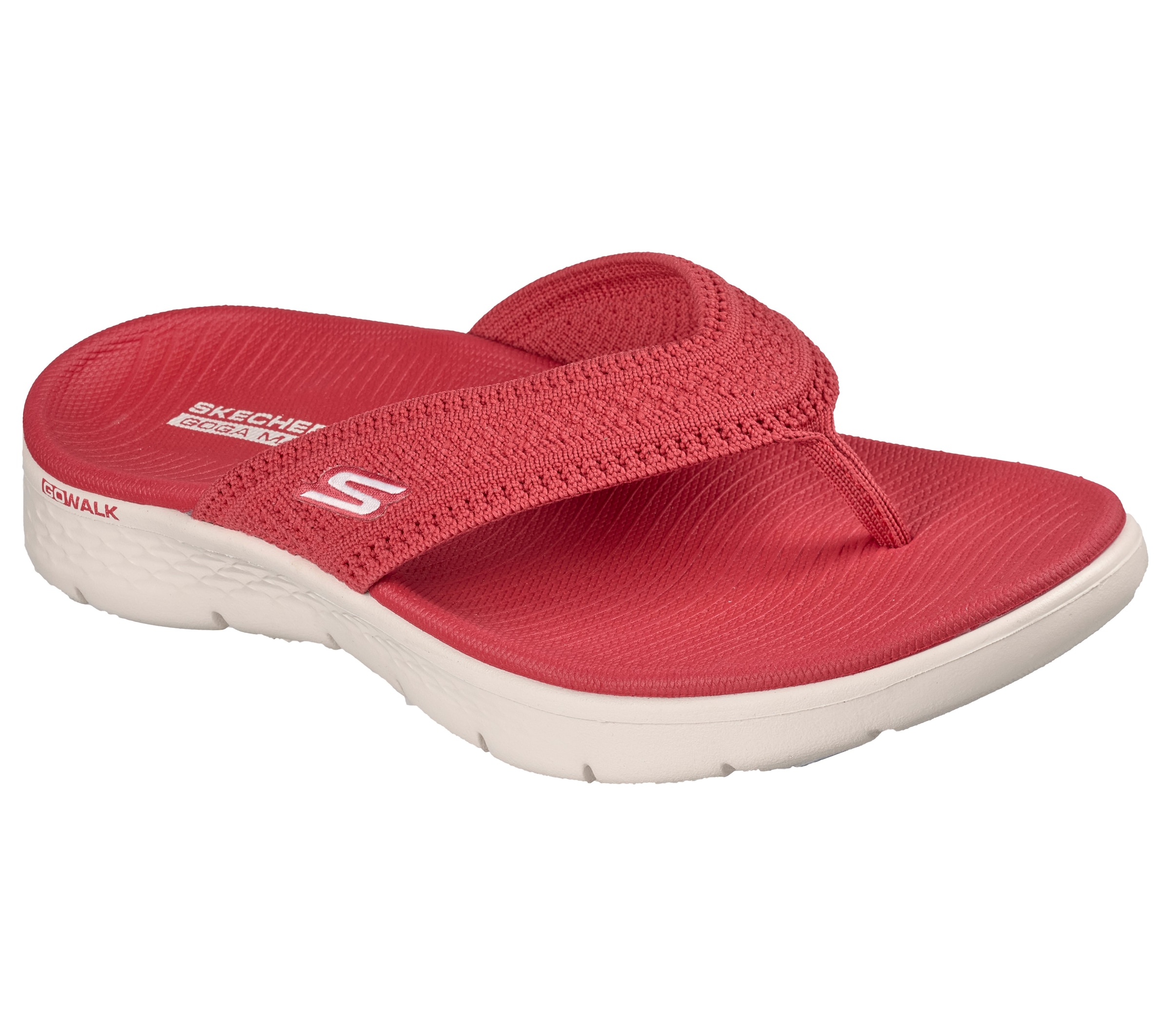 Skechers Zehentrenner »GO WALK FLEX SANDAL«  Badeschuh, Strandschuh, Sommerschuh mit Goga Mat Fußbett