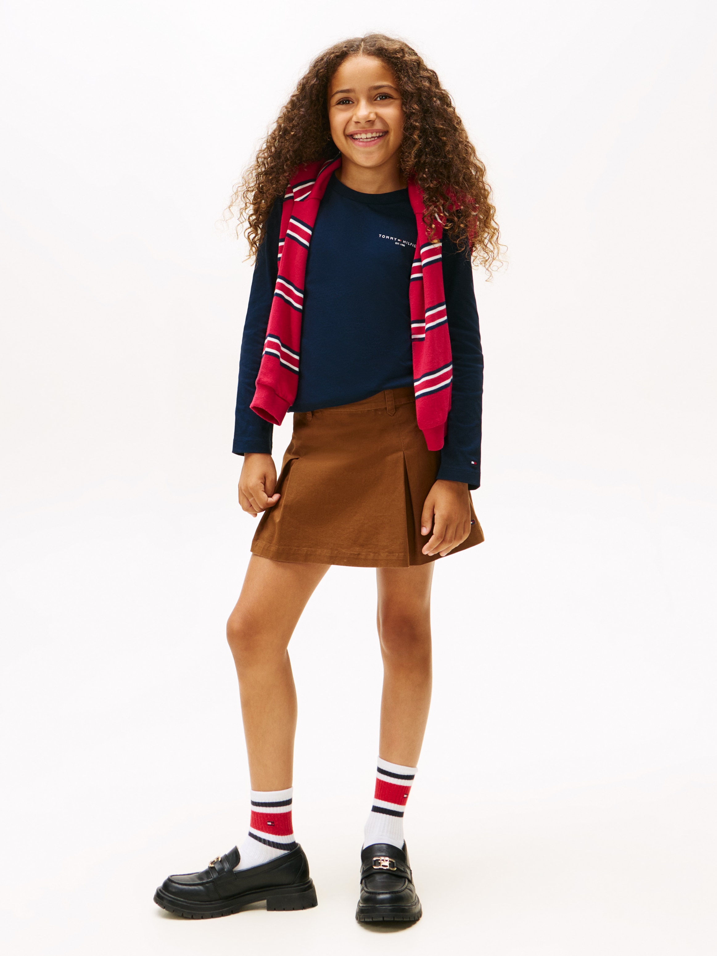Tommy Hilfiger Langarmshirt »MINI CORP T-SHIRT LS«, Kinder bis 16 Jahre
