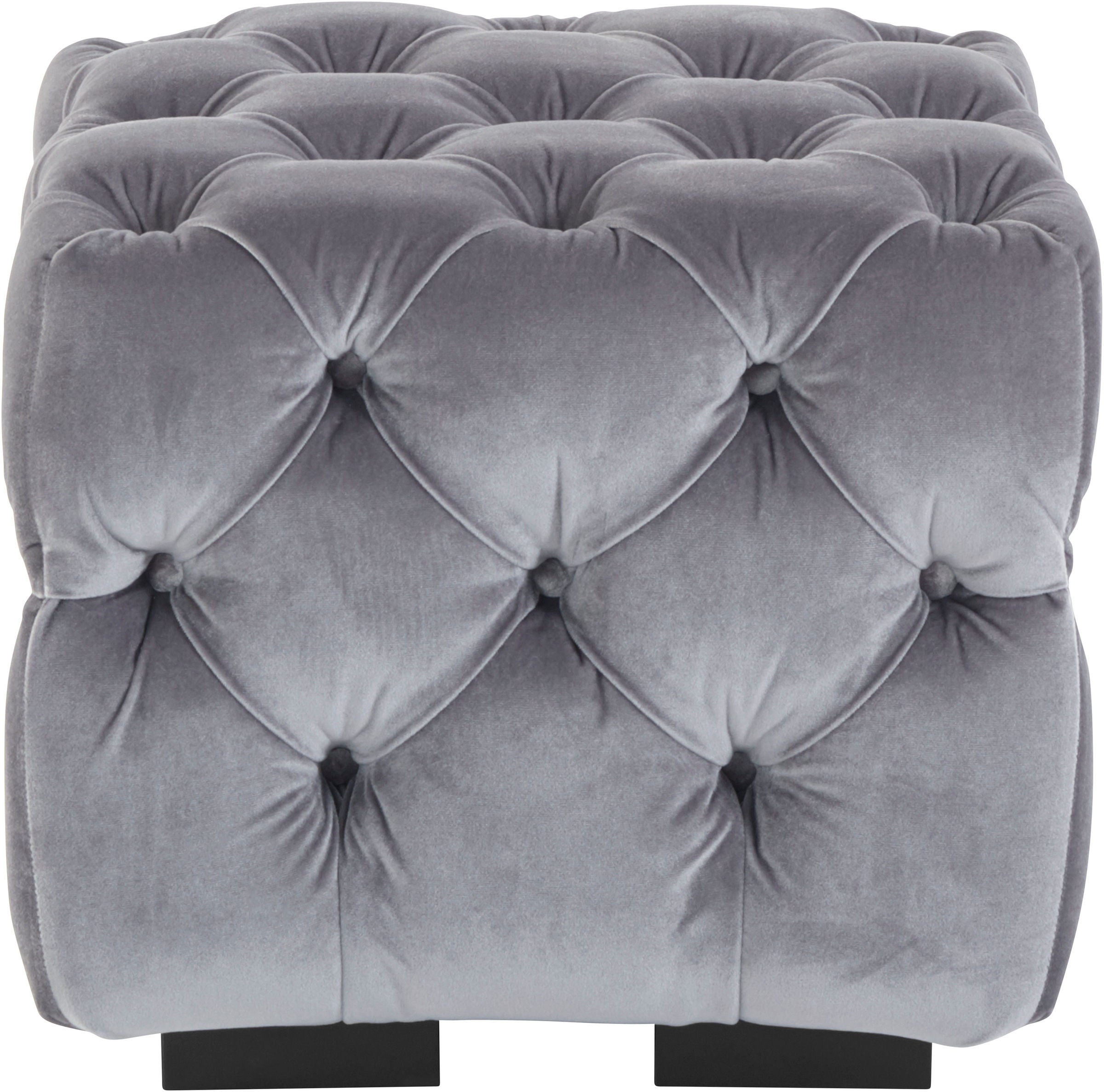 Home affaire Polsterhocker »Kalina« mit klassischer Chesterfield-Knopfheftung, passend zur  Serie "Kalina"