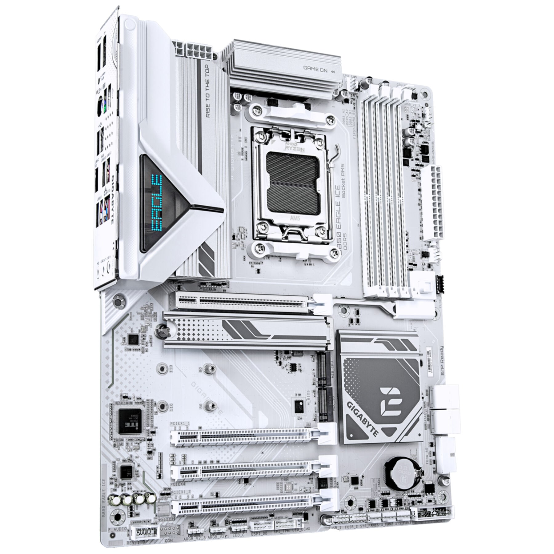 Gigabyte Mainboard »B850 EAGLE ICE Mainboard – AMD Ryzen 9000 Serien-Prozessoren, 8+2+2 Ph«