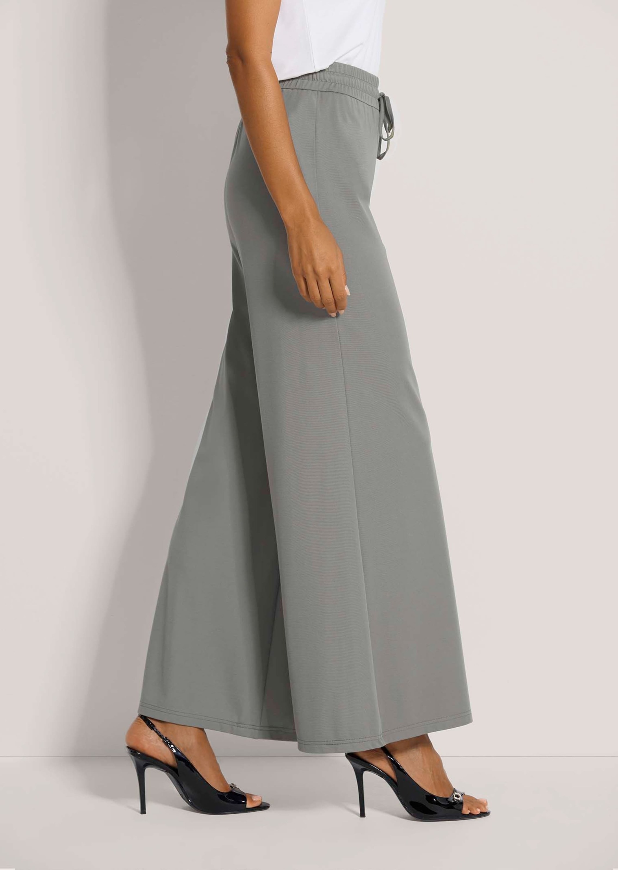 MADELEINE Jerseyhose »Jerseyhose Schlupfhose mit Tunnelzug«  Jerseyhose mit weitem Bein