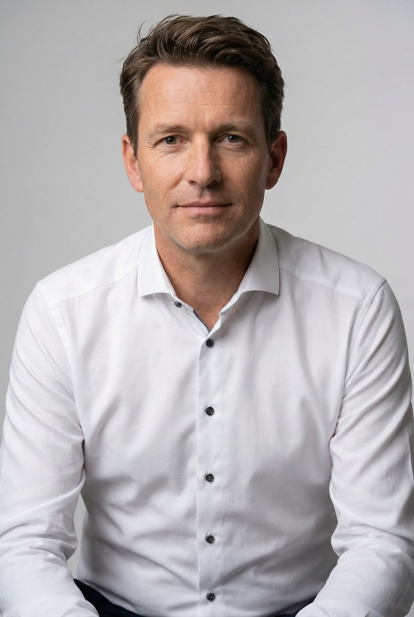 OLYMP Langarmhemd »Luxor« Businesshemd, unifarben, modern fit, Royal-Kentkragen