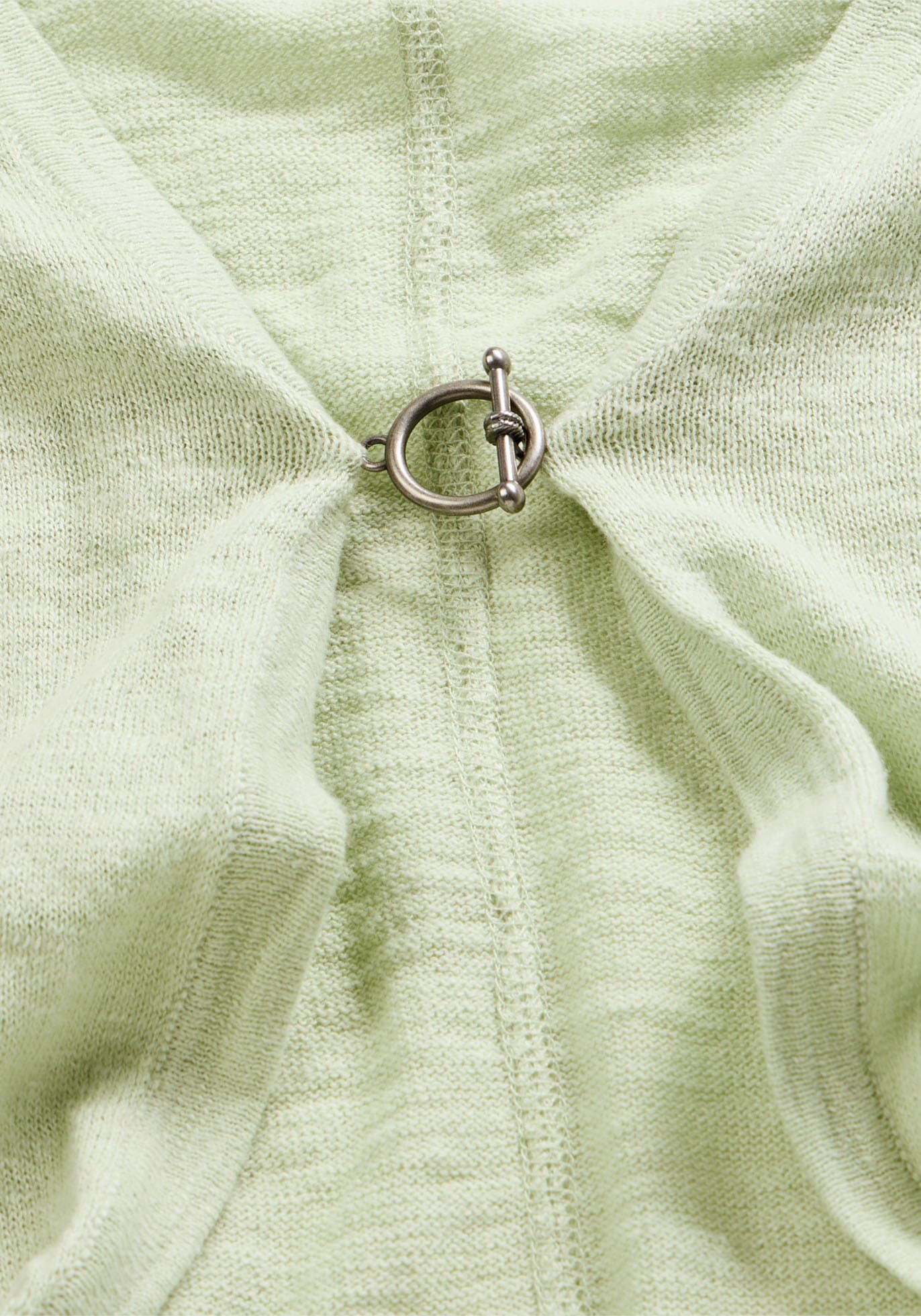 bonprix Strickjacke Oversize-Passform, 3/4-Ärmel, eleganter Stil, aus Baumwolle