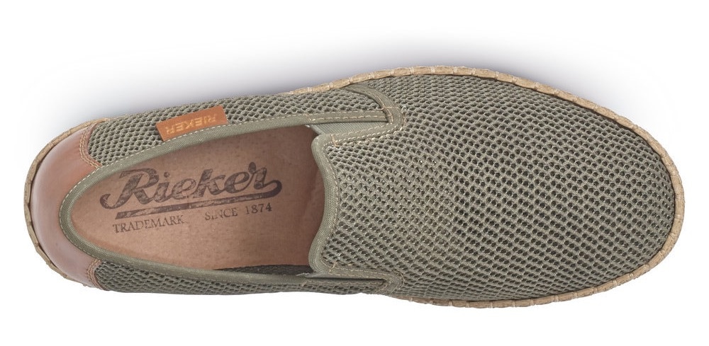 Rieker Espadrille  mit luftdurchlässiger Perforation