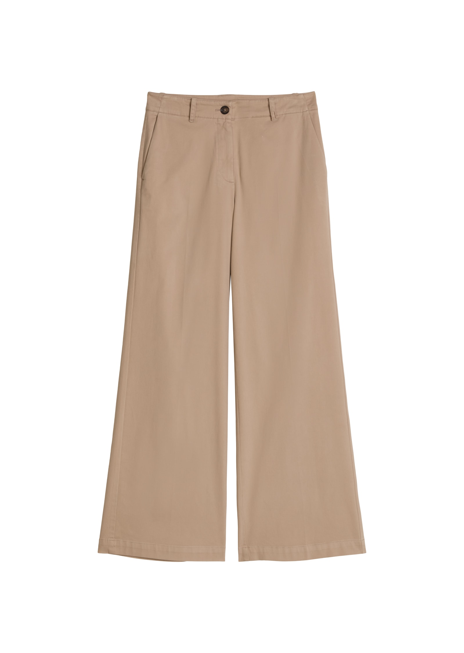 Marc O'Polo Stoffhose  Model Margo wide aus Organic Cotton-Satin-Stretch