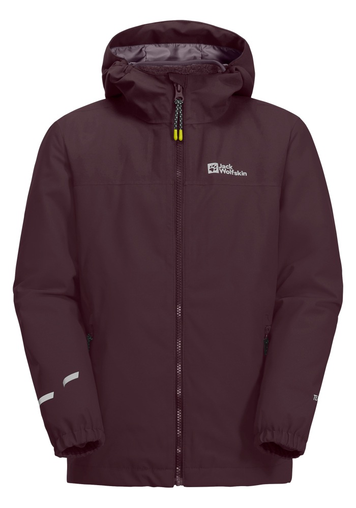 Jack Wolfskin 3-in-1-Funktionsjacke »SNOWCURL 3IN1 JACKET K«, mit Kapuze