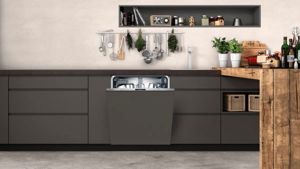NEFF vollintegrierbarer Geschirrspüler N 50 »S155HAX29E«, 13 Maßgedecke, Time Light: auf den Boden projizierte Restlaufzeit