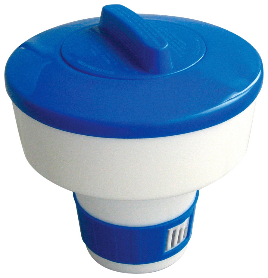 KWAD Rundpool »Supreme weiß inkl. Sicherheitsleiter und umfangreichem Zubehör« 10-tlg., Höhe: 132 cm, inkl. Wasserpflegeset, blaue Innenfolie