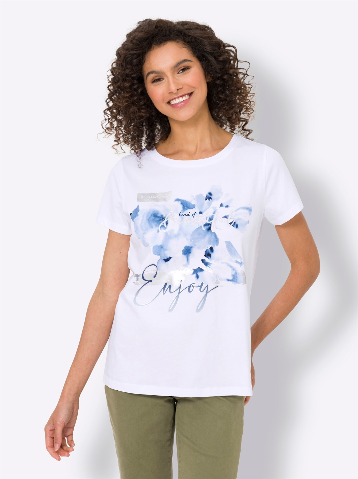 heine Kurzarmshirt »Shirt«, (1 tlg.)