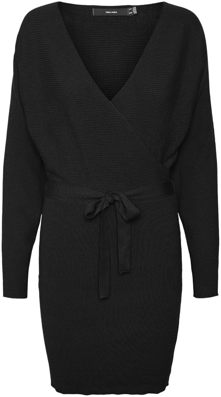 Vero Moda Strickkleid »VMHOLLYREM LS V-NECK DRESS GA NOOS«