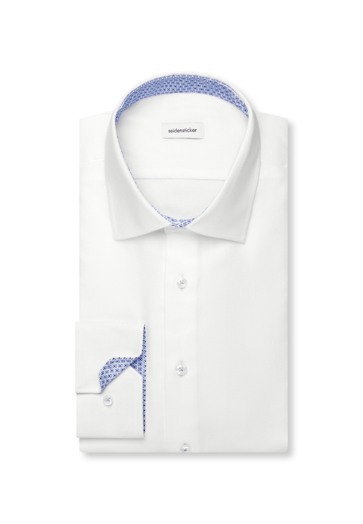 seidensticker Businesshemd »Slim« Slim 1/1 Kentkragen Uni