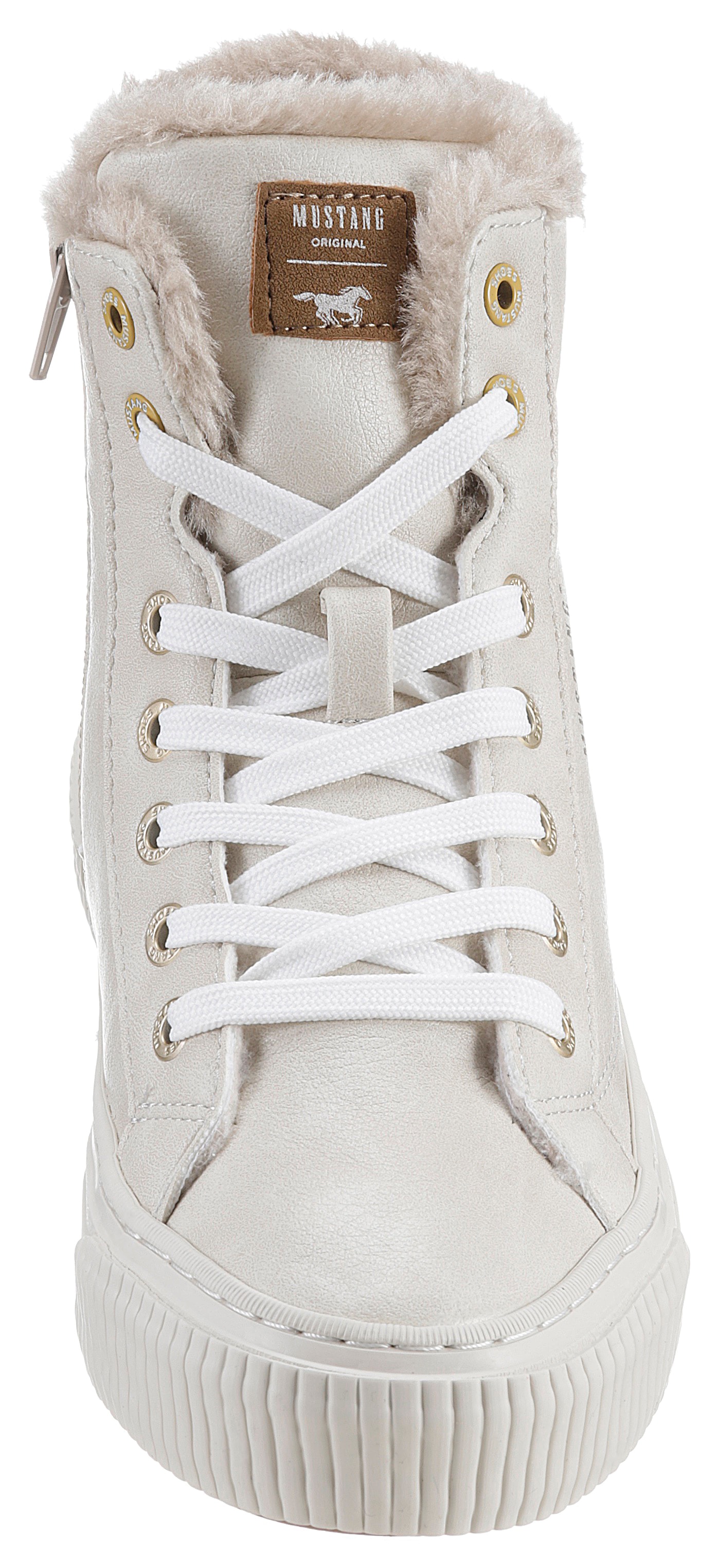 Mustang Shoes Winterboots, High Top Sneaker, Schnürboots mit Plateausohle