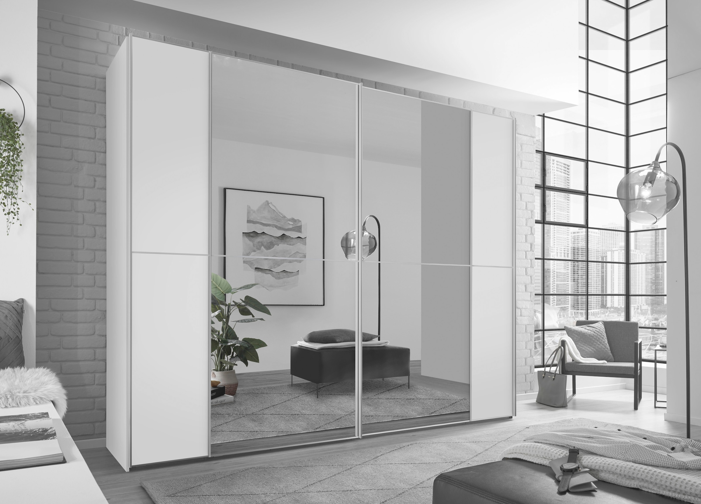 STAUD Schwebetürenschrank »Sonett 220, Made in Germany« mit vier verschiedenen Ausstattungsvarianten