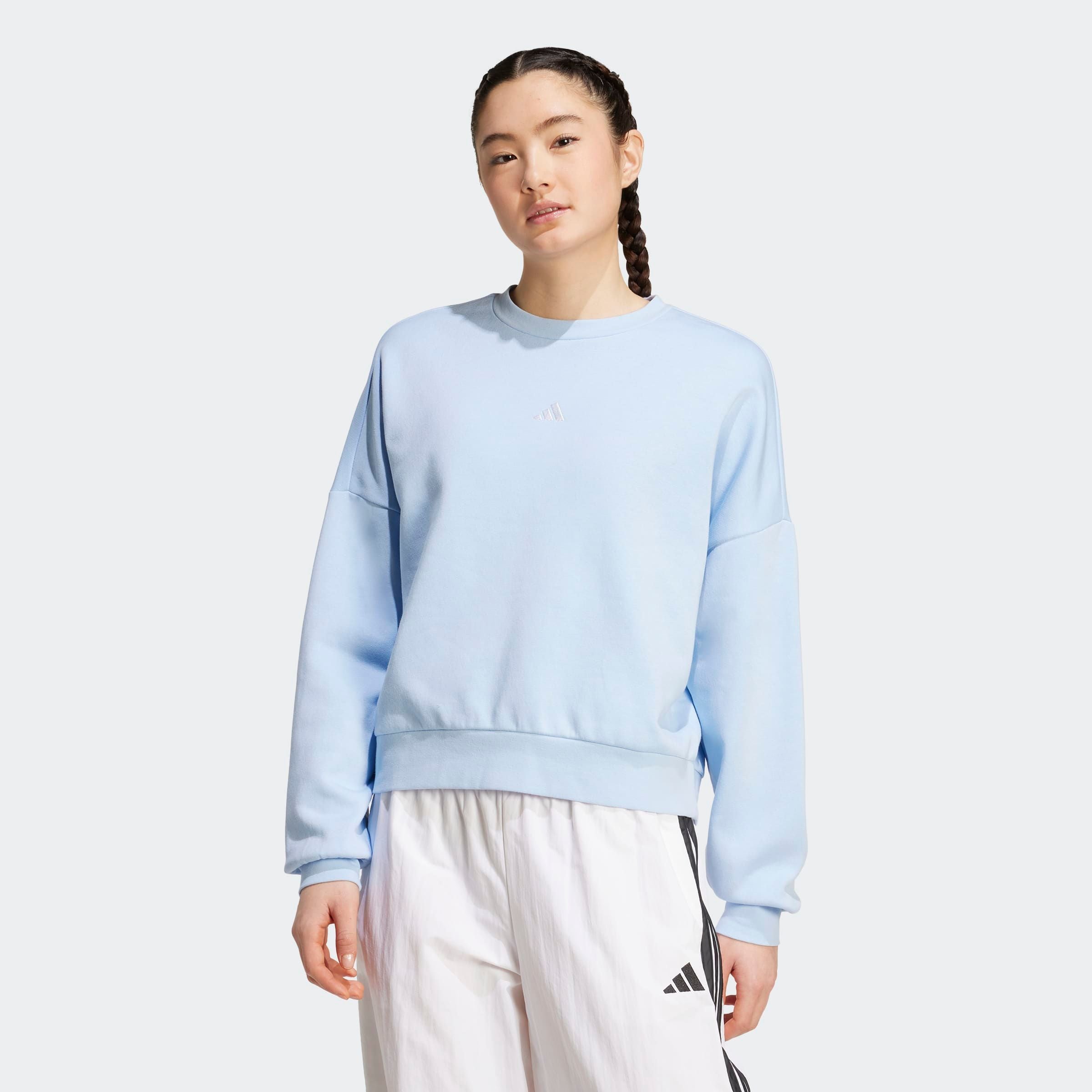 adidas Sportswear Sweatshirt »W SL FC SWT«, mit flauschiger Innenseite
