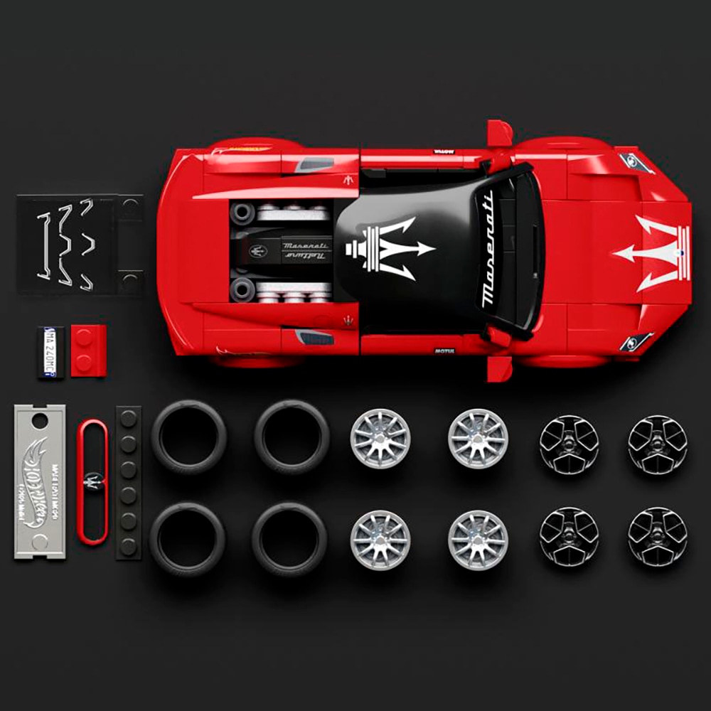 Mattel® Modellbausatz »Mattel Brick Shop, Hot Wheels, SPEED SERIES MASERATI MC20«, (250 St.), 1:32