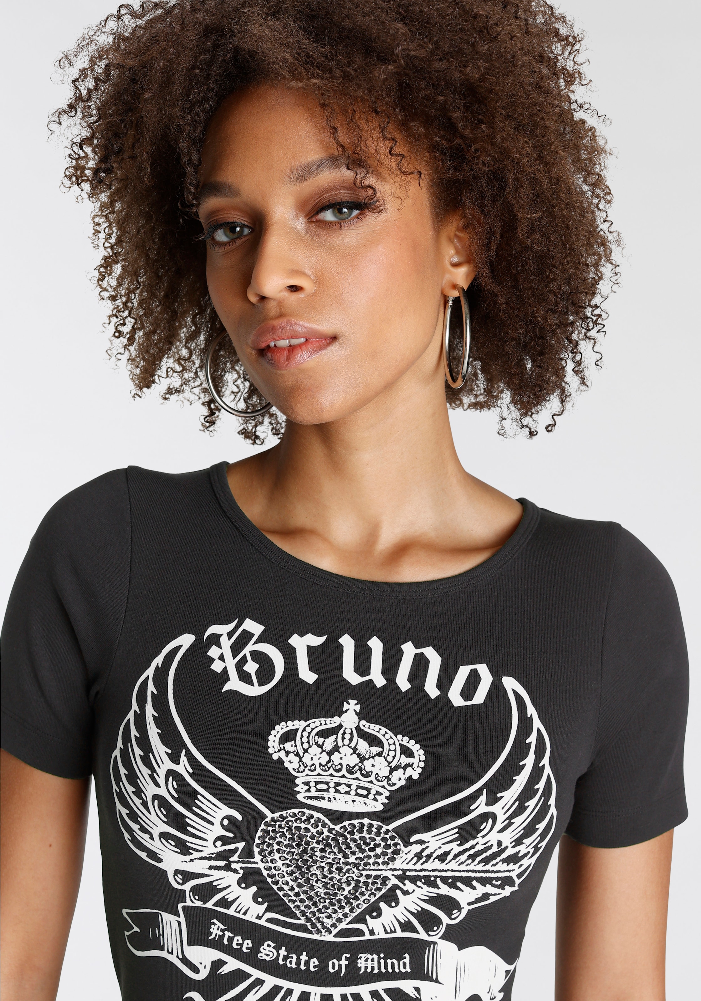 Bruno Banani T-Shirt, online bei KOLLEKTION Logo-Print NEUE OTTO