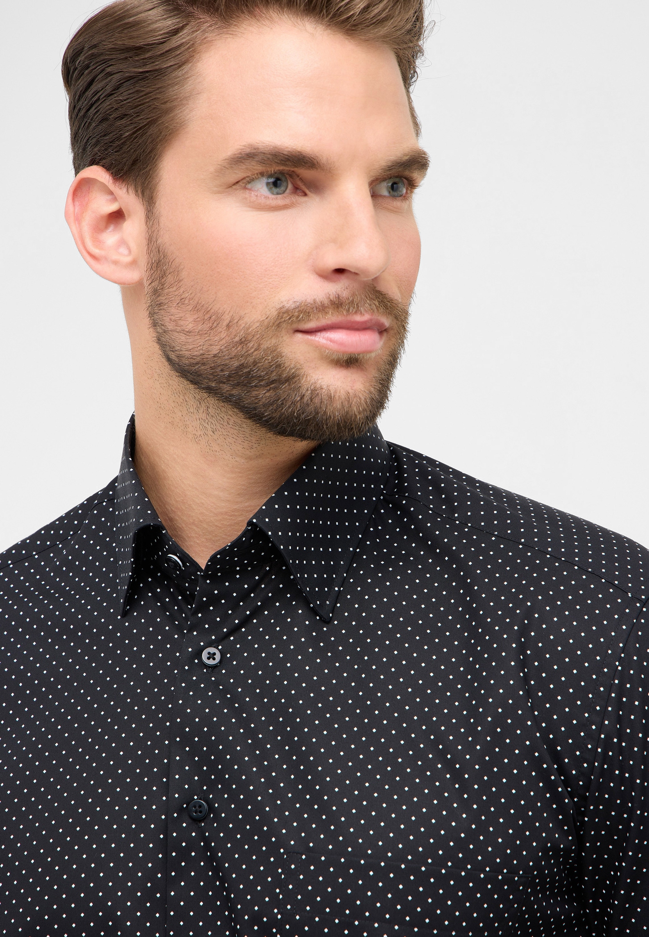 Eterna Langarmhemd »COMFORT FIT« NON IRON (bügelfrei)