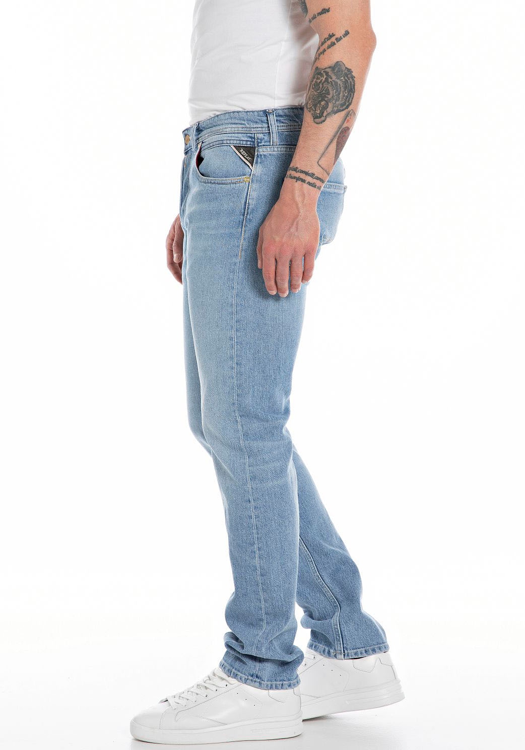 Replay Straight-Jeans »GROVER«, in vielen verschiedenen Waschungen, mit Stretch
