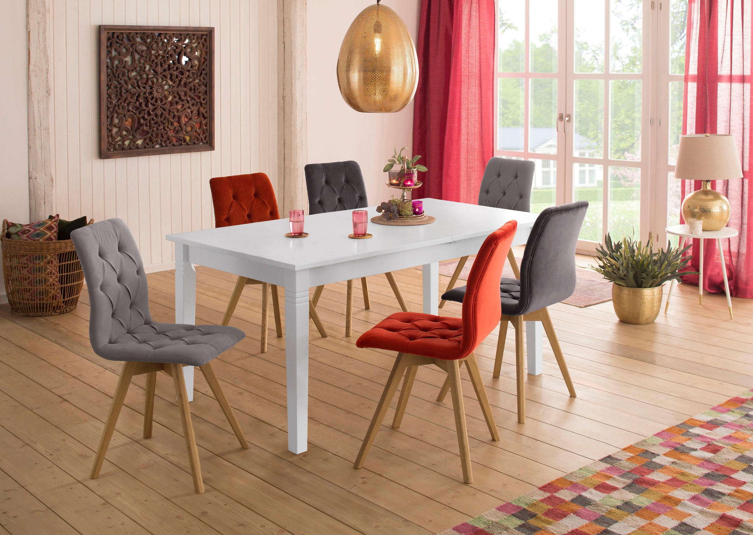 Home affaire Esstisch »Danuta«, in 3 verschiedenen Farben und Größen mit  Auszugsfunktion. im OTTO Online Shop