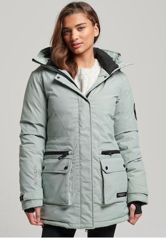 Steppjacke »CITY PADDED PARKA JACKET«, mit Kapuze