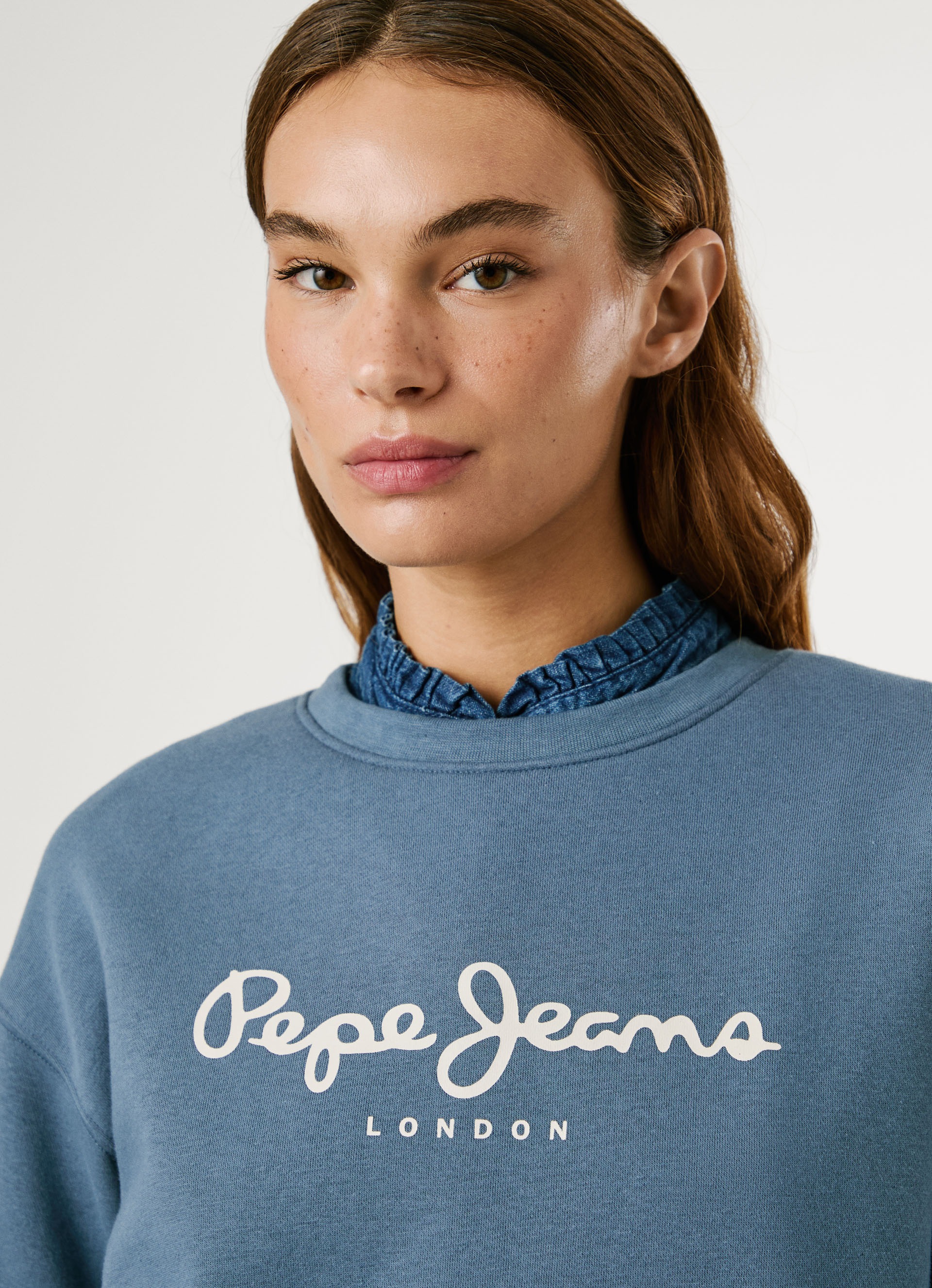 Pepe Jeans Sweatshirt »BADDY«, mit Rundhalsausschnitt
