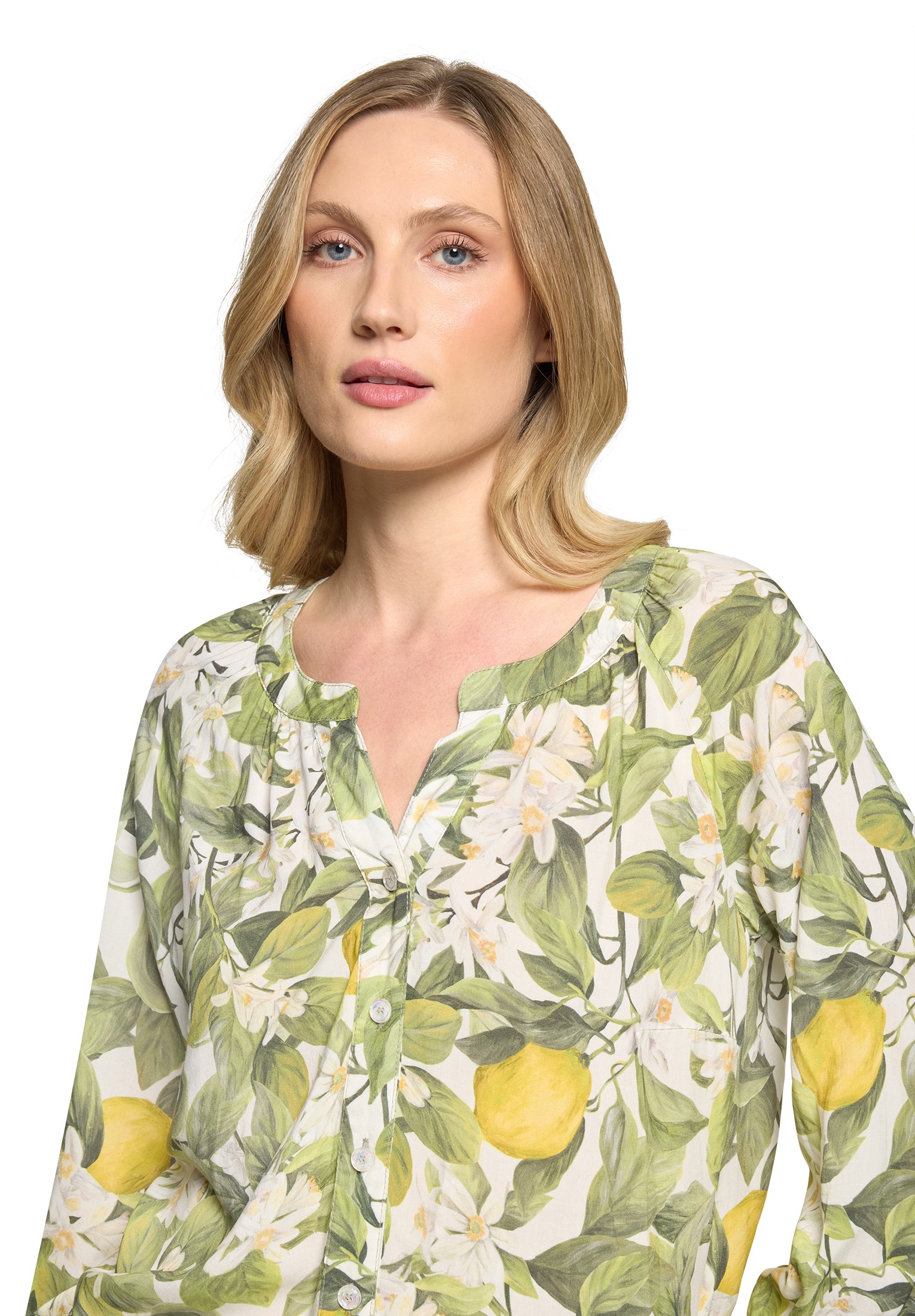 Cartoon Klassische Bluse »Casual-Bluse mit Knopfleiste«