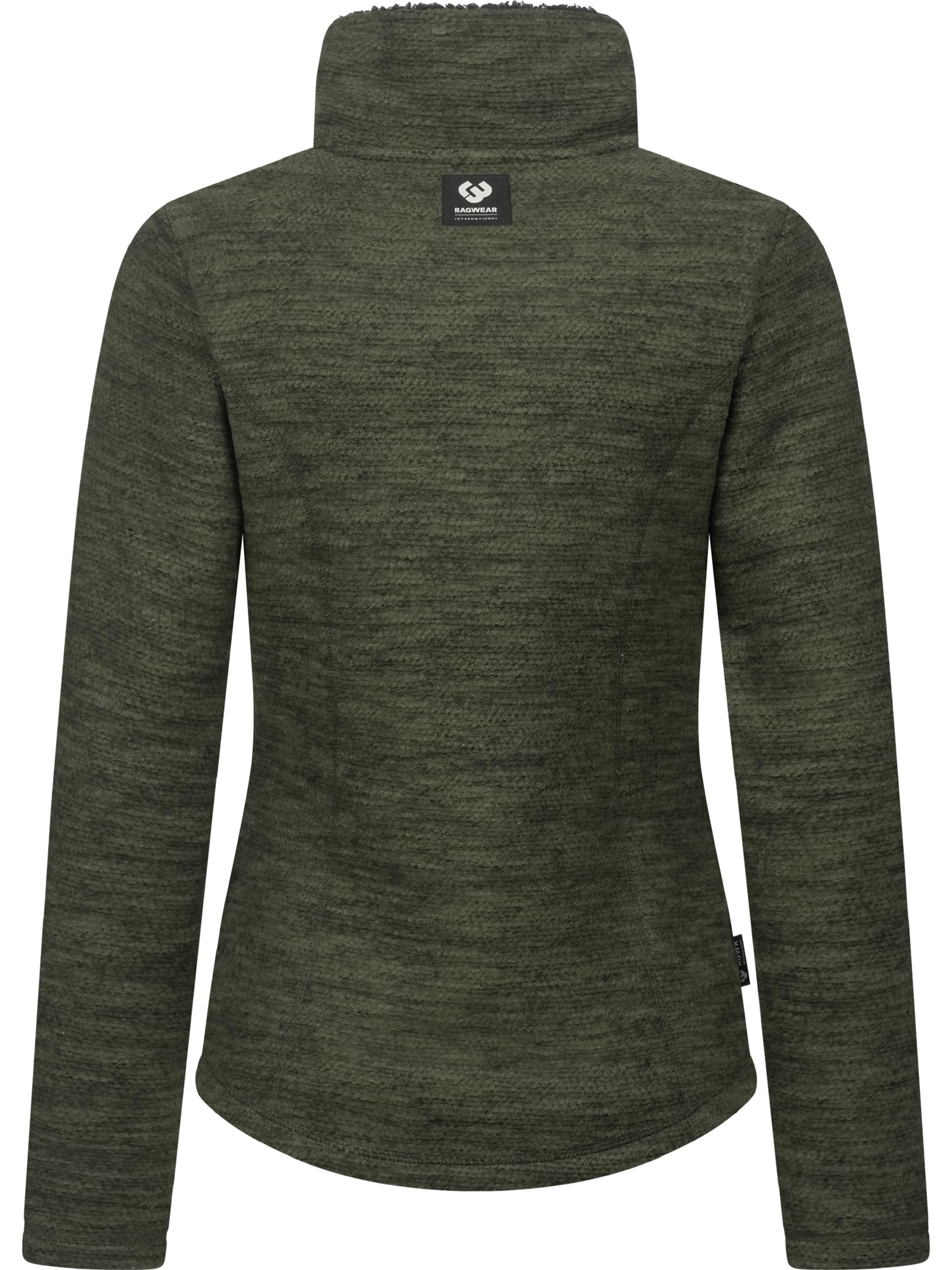 Ragwear Strickfleecejacke »Strickfleecejacke Saskie Melange«