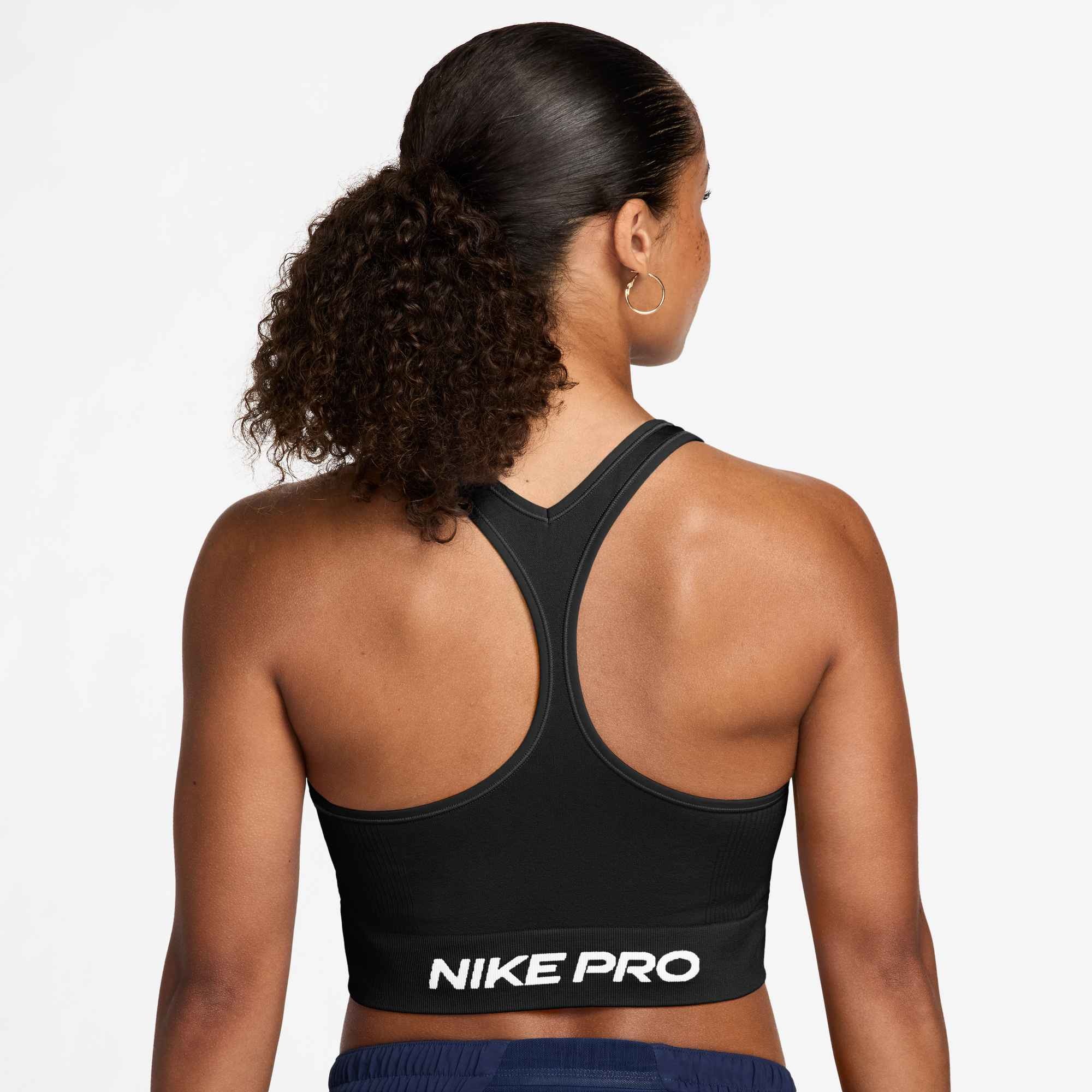 Nike Tanktop »Nike Pro Seamless Women's Dri-FIT Tank Top« bauchfreier Schnitt, ärmelloses Design, mit Rundhalsausschnitt