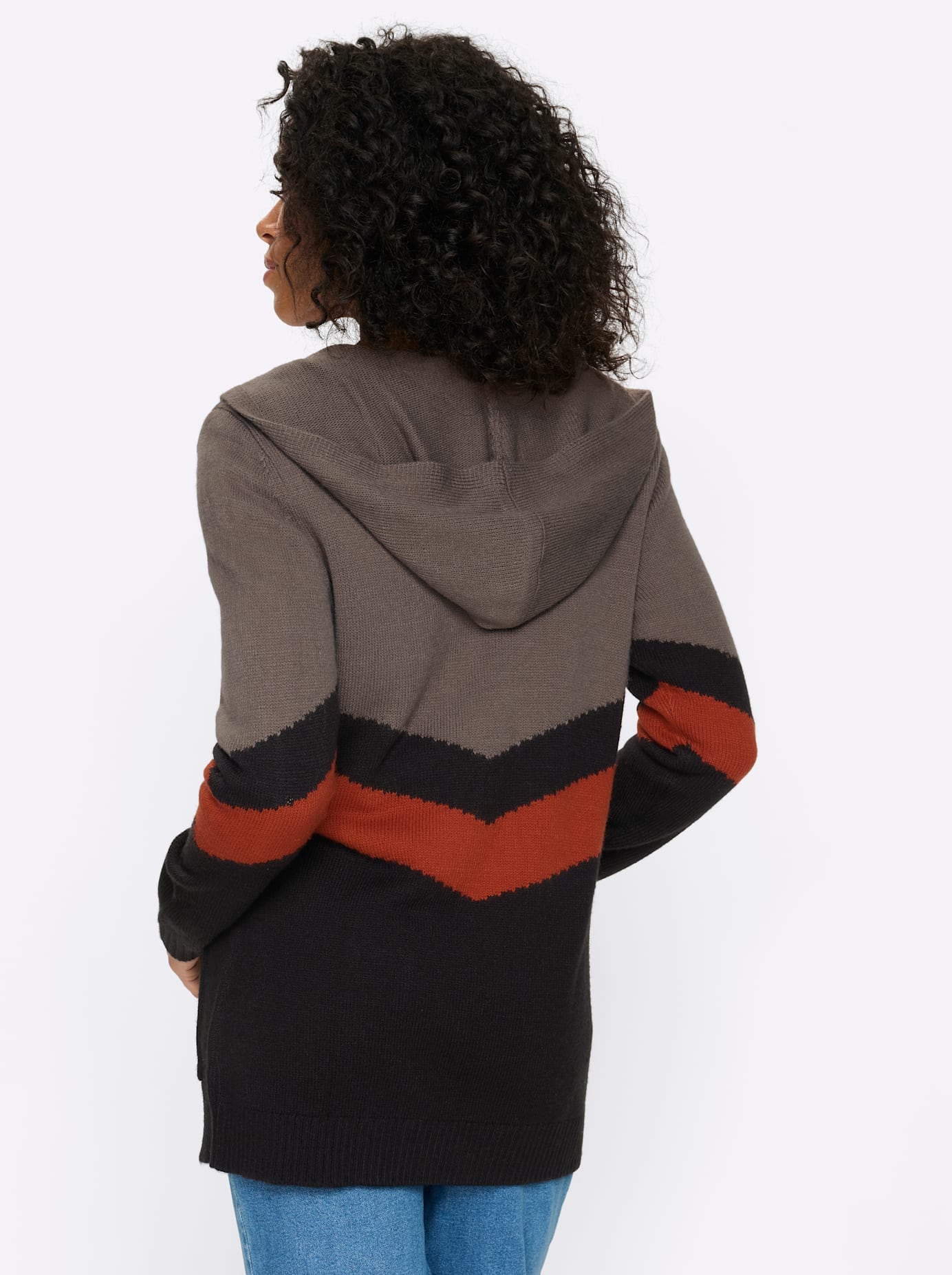 Classic Basics Longstrickjacke