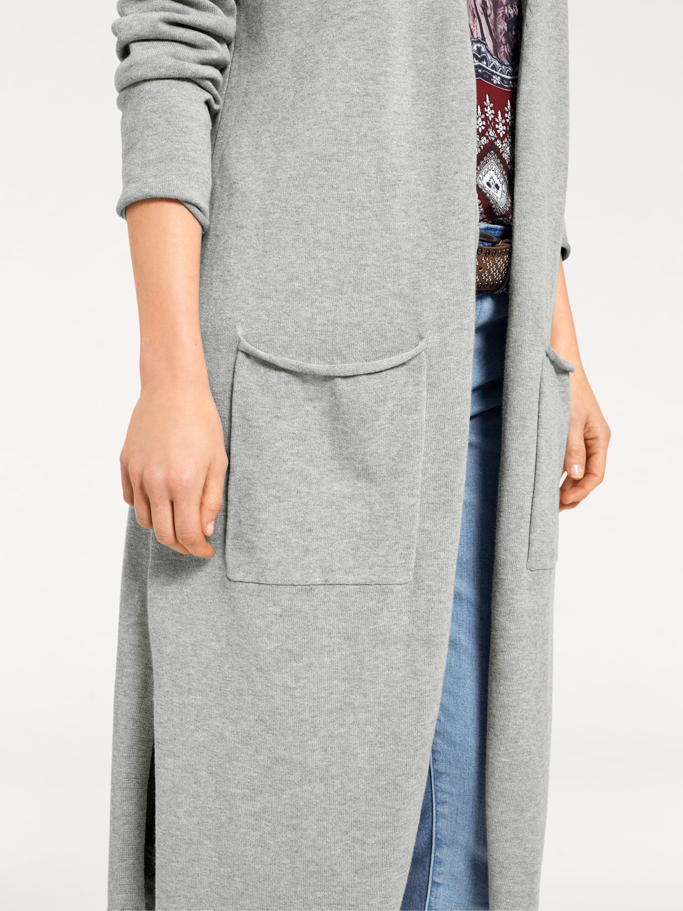 heine Longstrickjacke