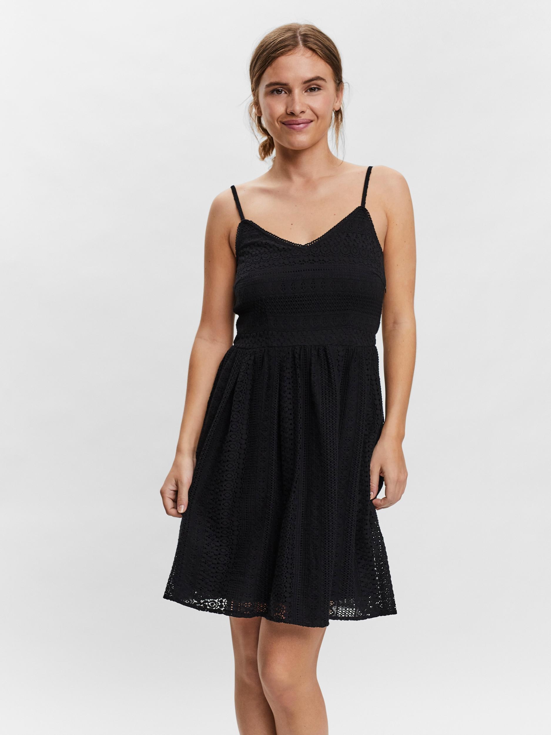 Vero Moda Trägerkleid »VMHONEY LACE PLEATED SINGLET DRESS WVN«