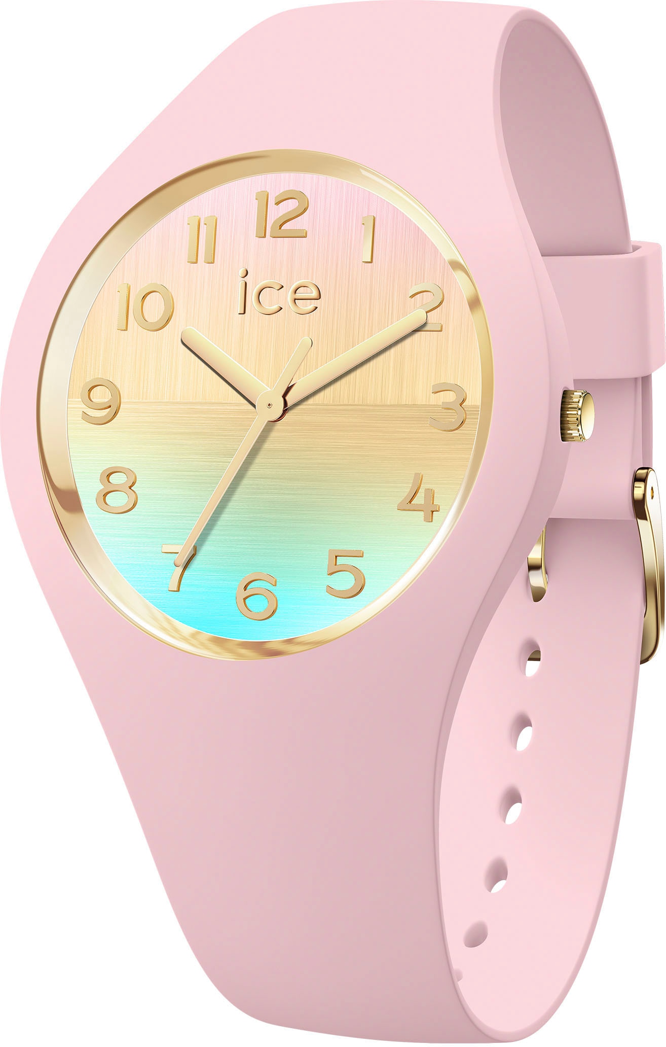 Quarzuhr »ICE horizon - Pink girly - Small - 3H, 021362«, Armbanduhr, Damenuhr,...