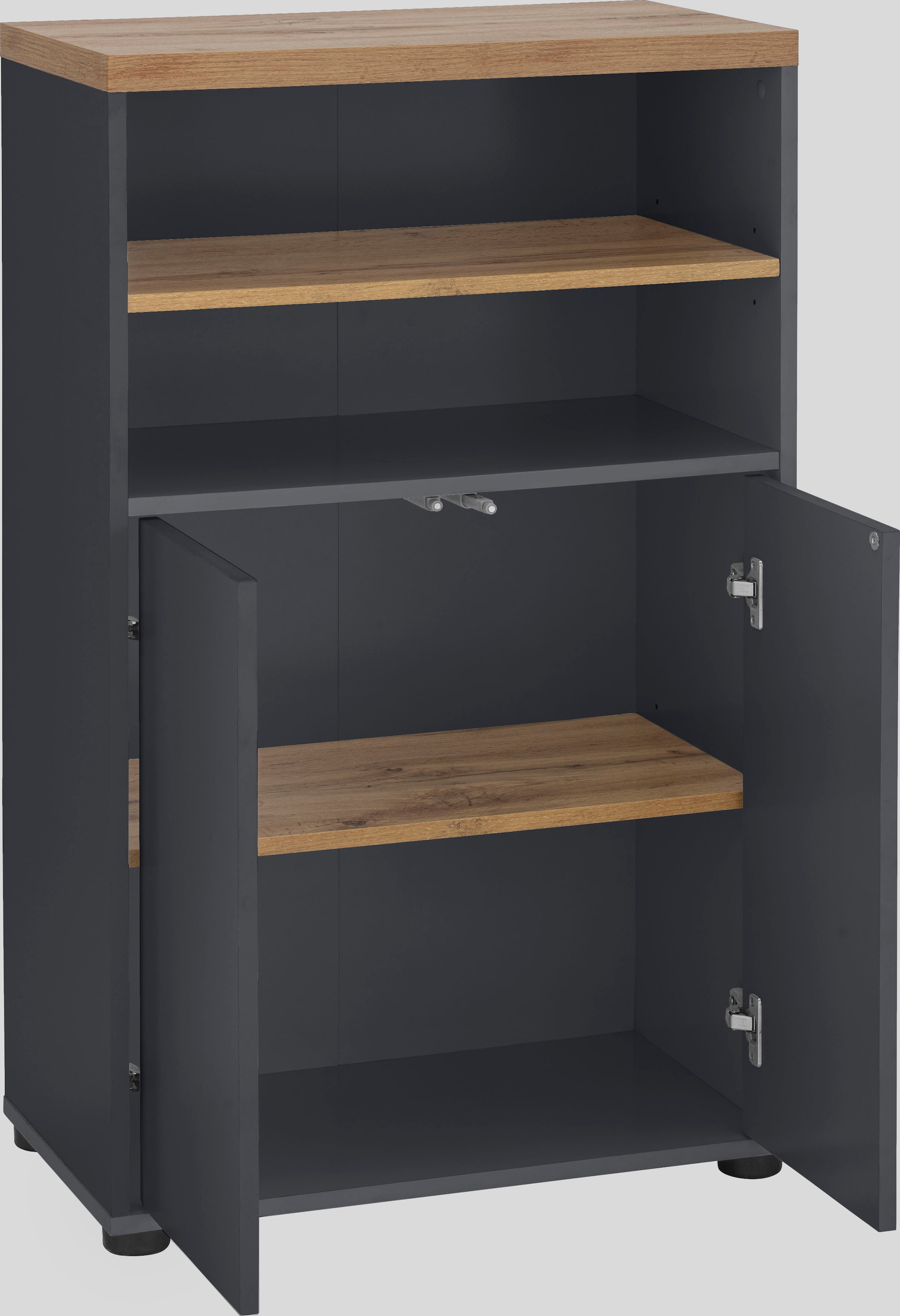 Places of Style Midischrank »Thessa«, mit Push-to-open Funktion, BxH: 60 x 101,5 cm